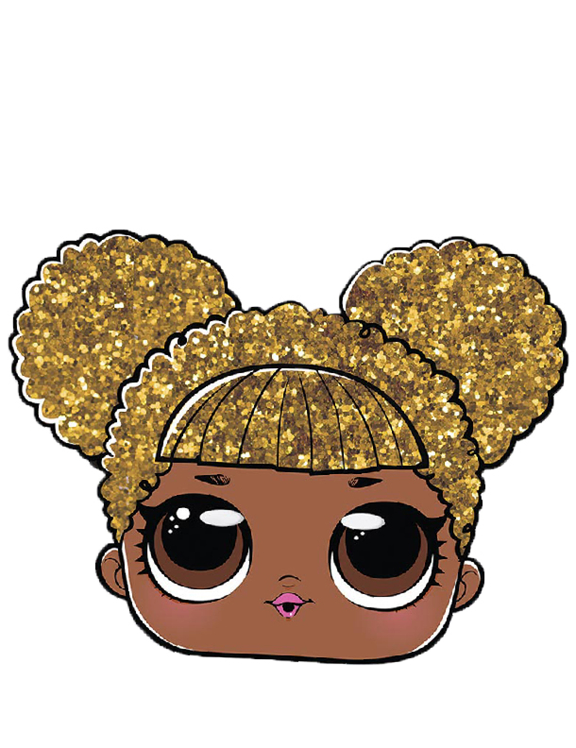 Masque en carton Queen B LOL Surprise