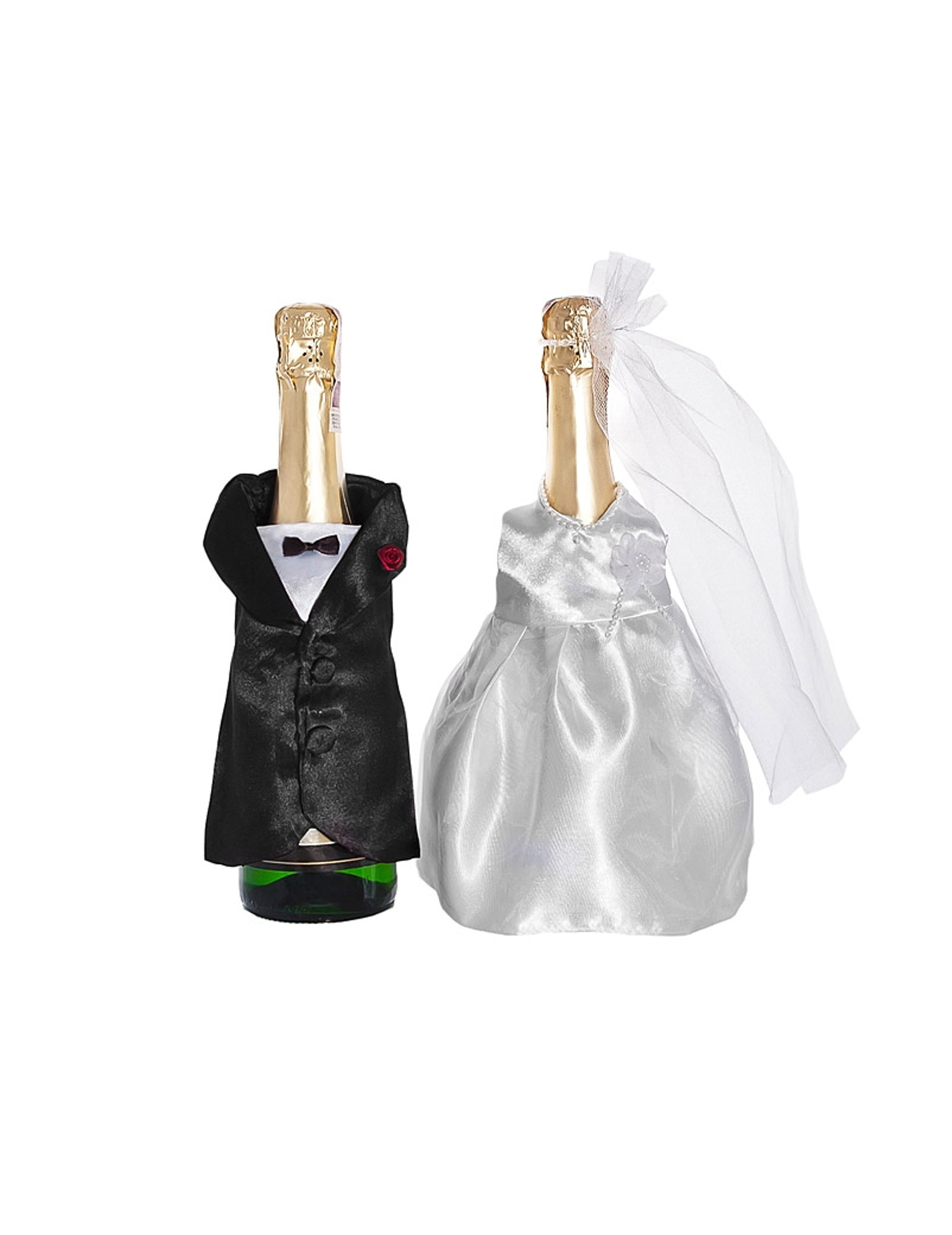 Costume et robe pour bouteilles