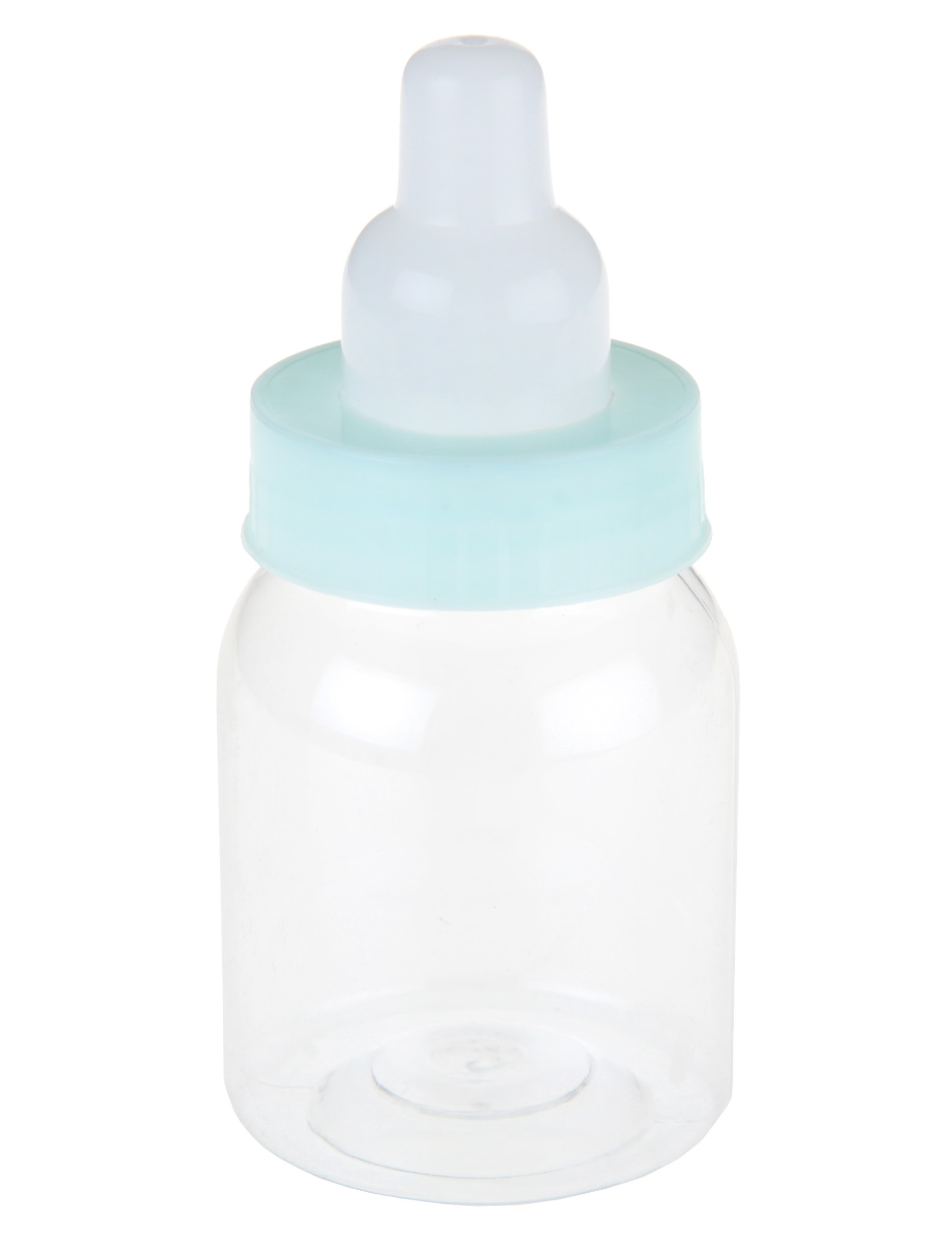 4 Biberons en plastique menthe 4 x 9 cm