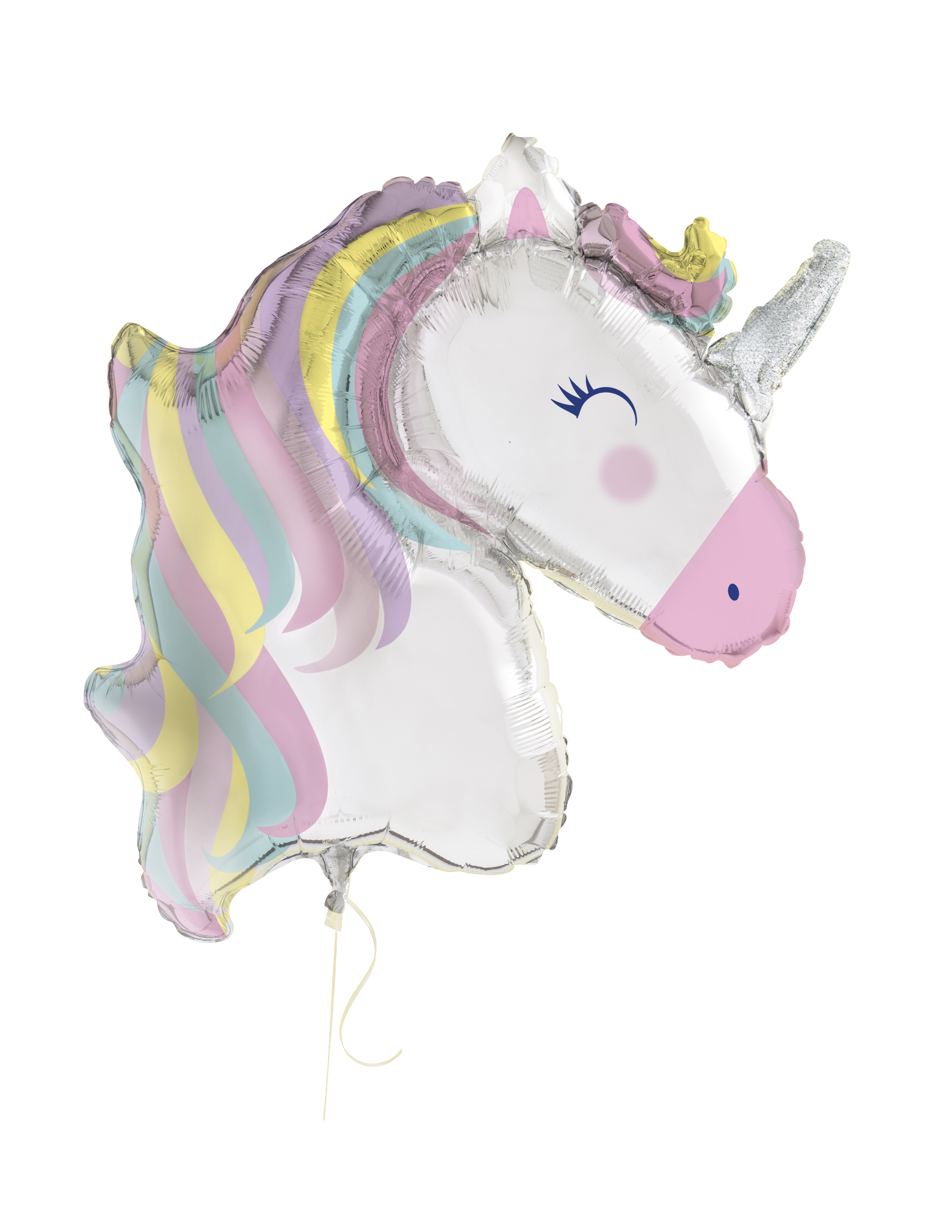 Ballon aluminium géant licorne magique 106 cm