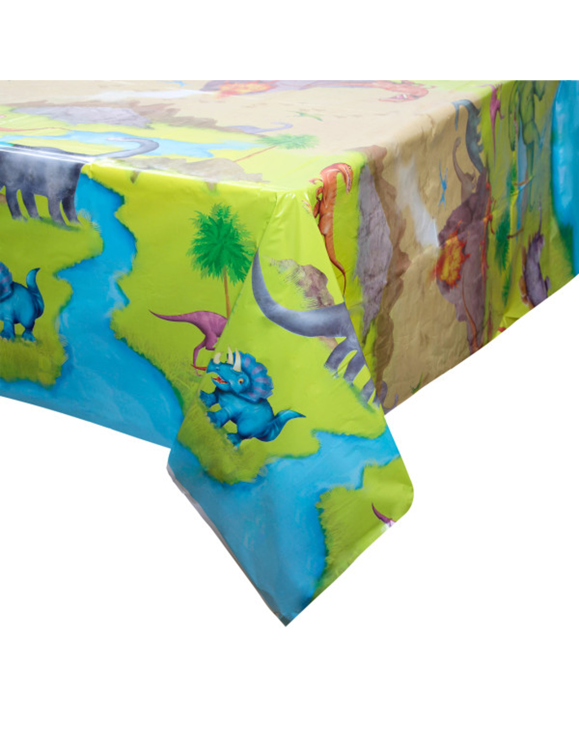 Nappe en plastique dinosaures 137 x 213 cm