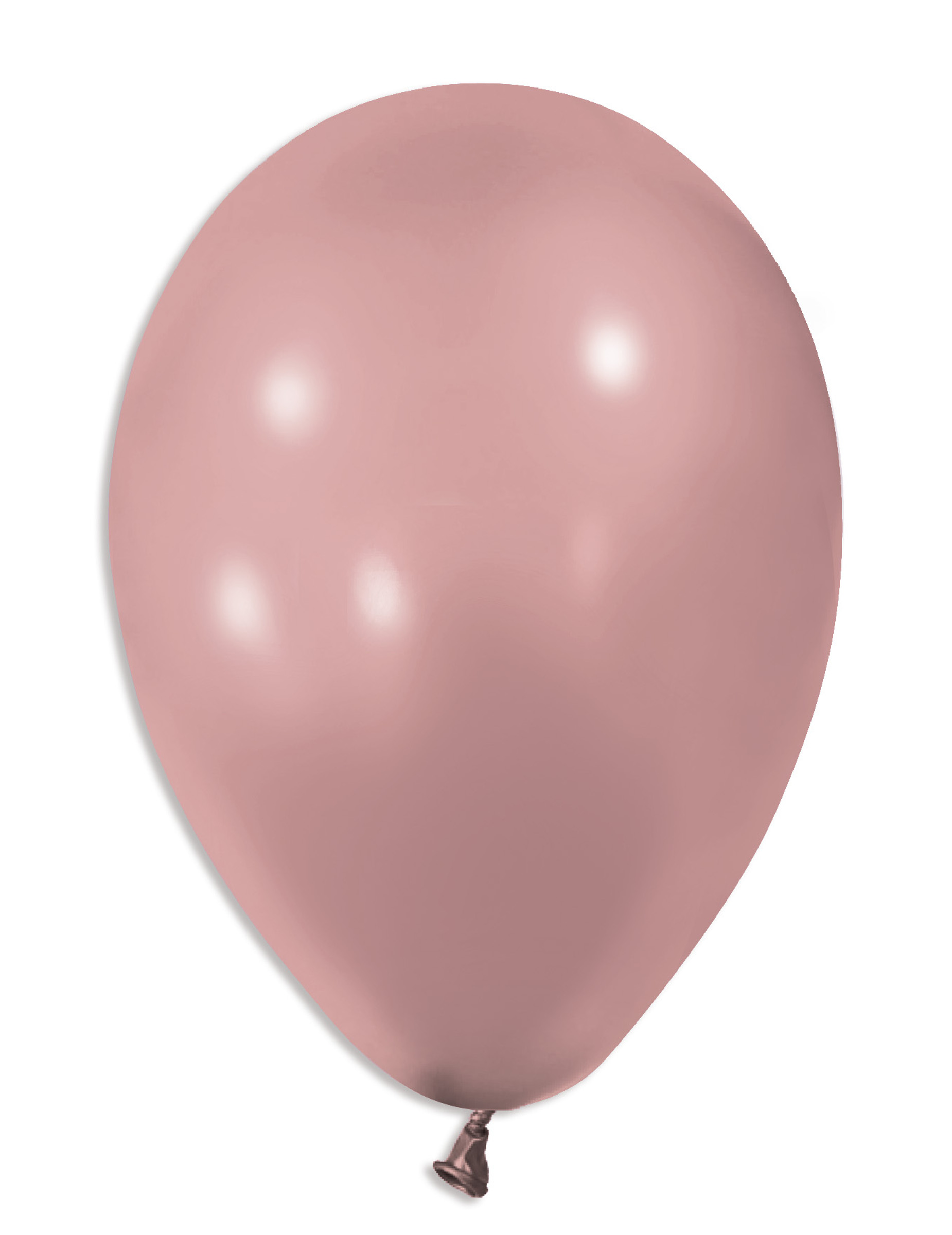 50 Ballons rose gold métallisés 30 cm