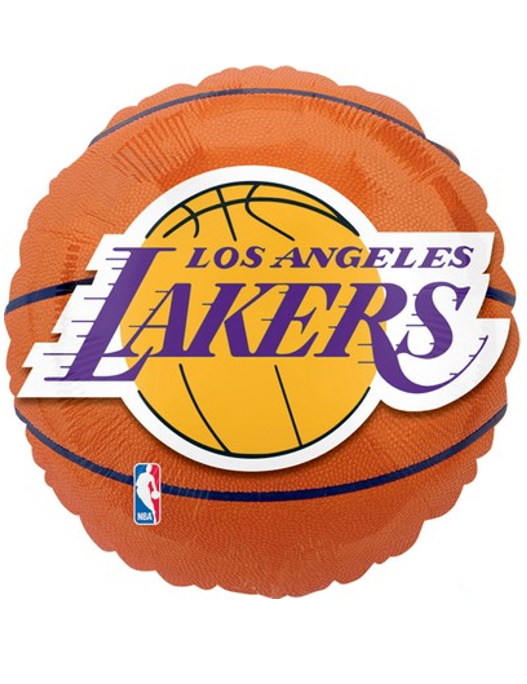 Ballon aluminium Lakers 43 cm