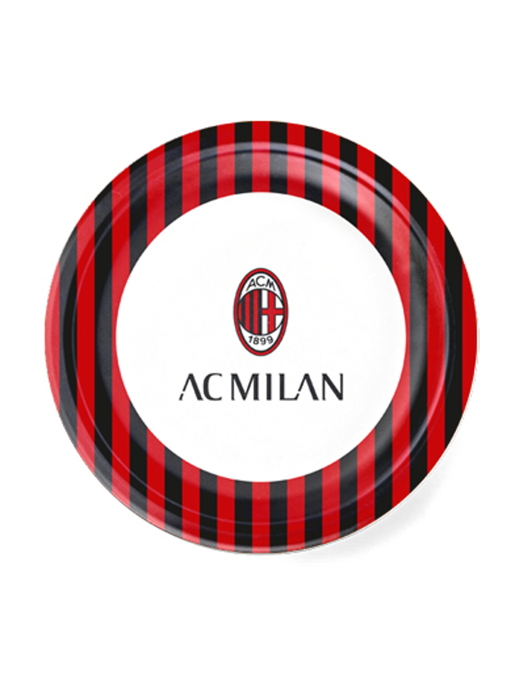 8 Assiettes en carton AC Milan 23 cm