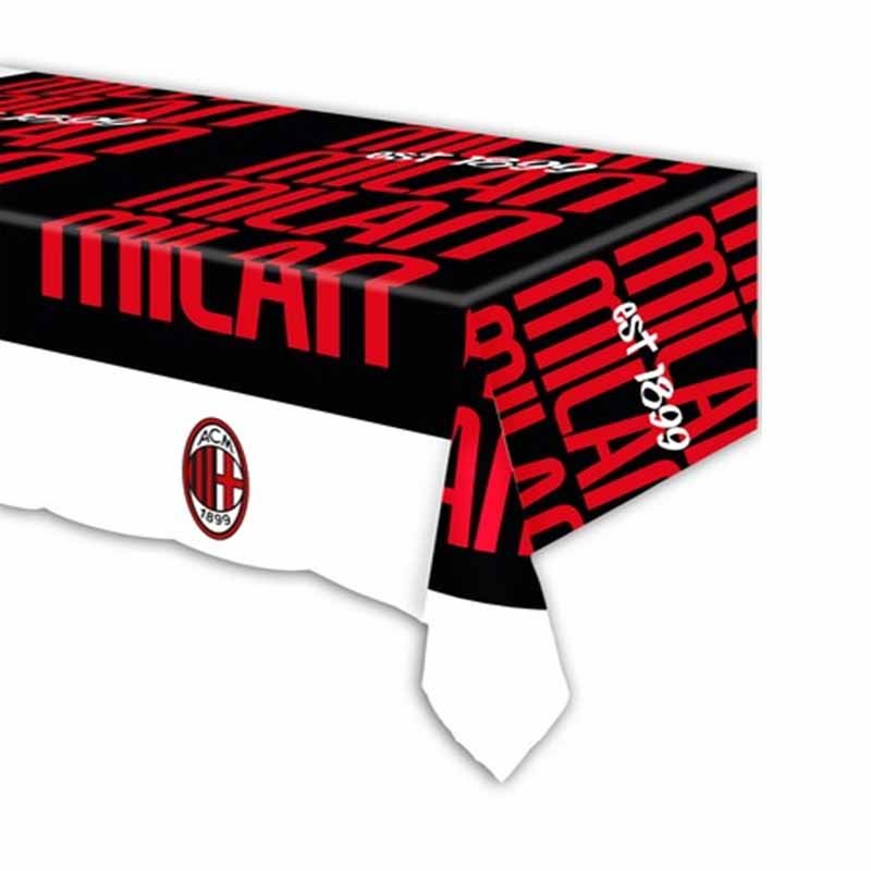 Nappe en papier AC Milan 120 x 180 cm