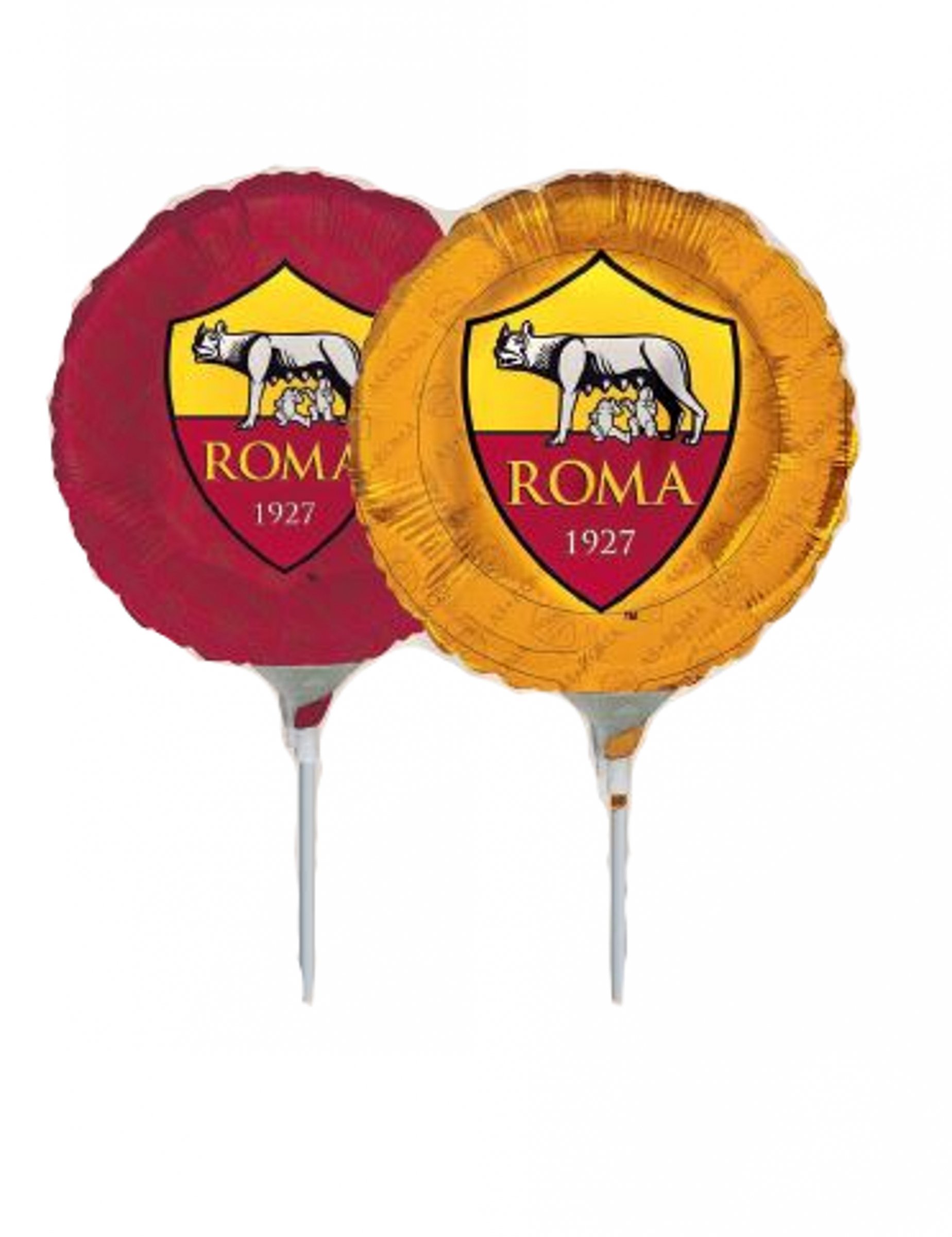 Ballon aluminium sur tige Roma 23 cm