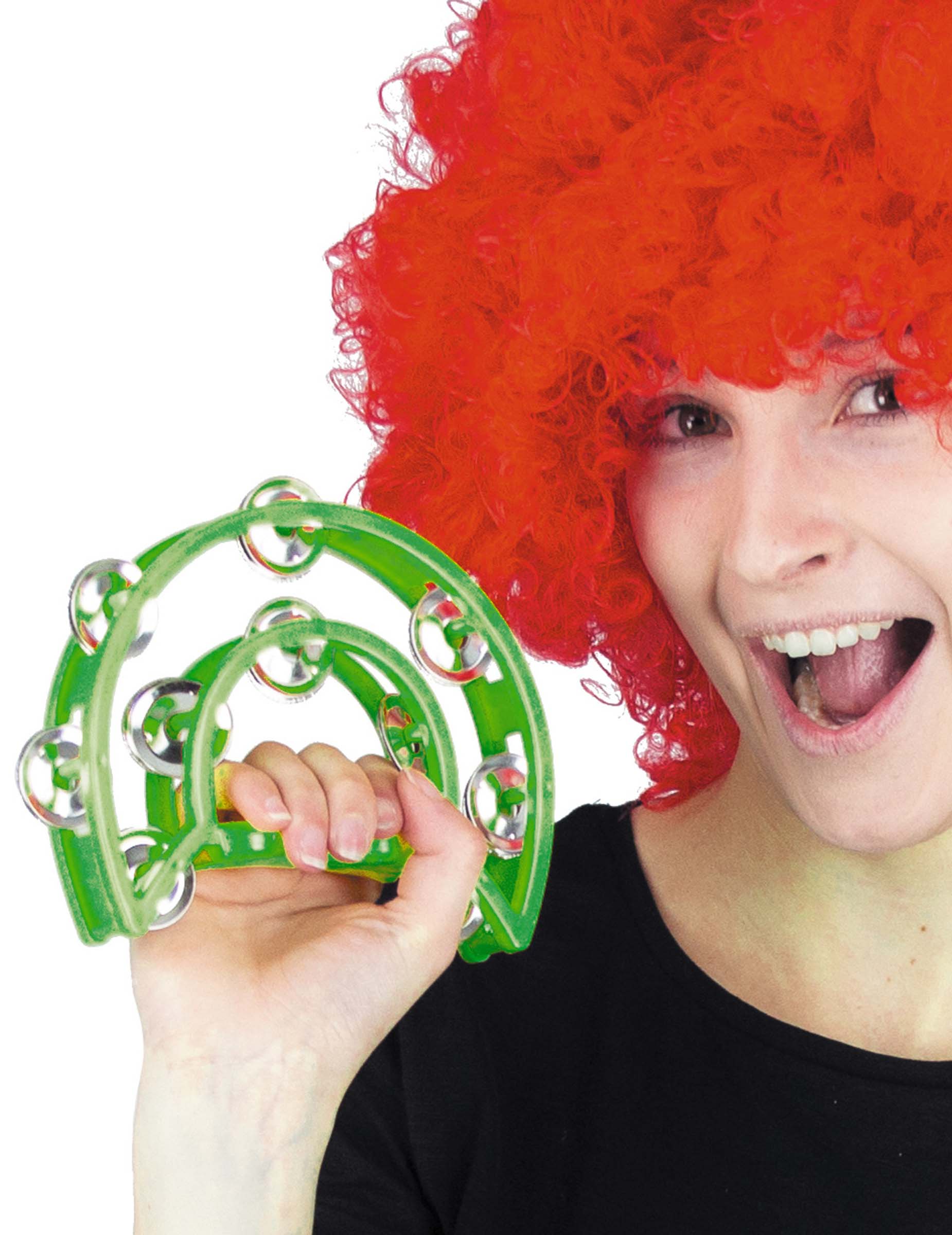 Tambourin vert 40 cm