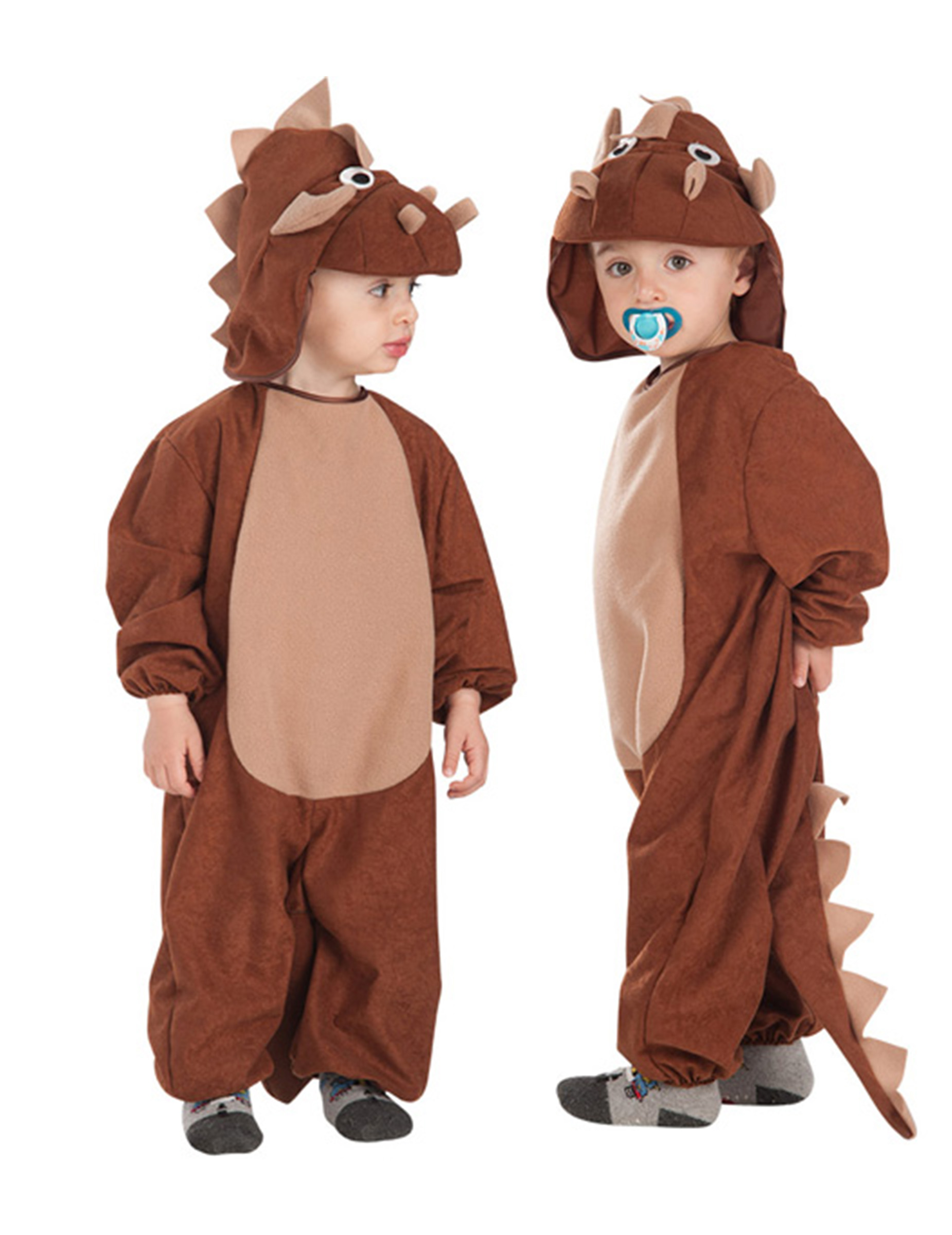 Déguisement combinaison triceratops bébé