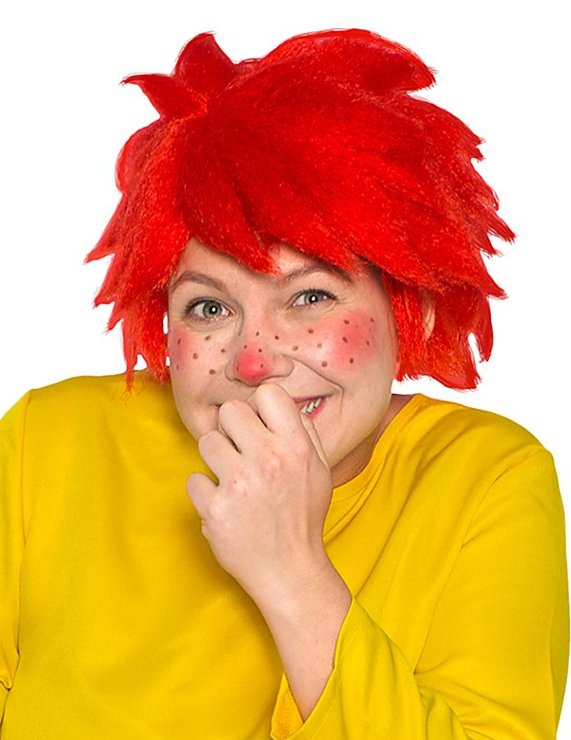 Perruque Pumuckl adulte