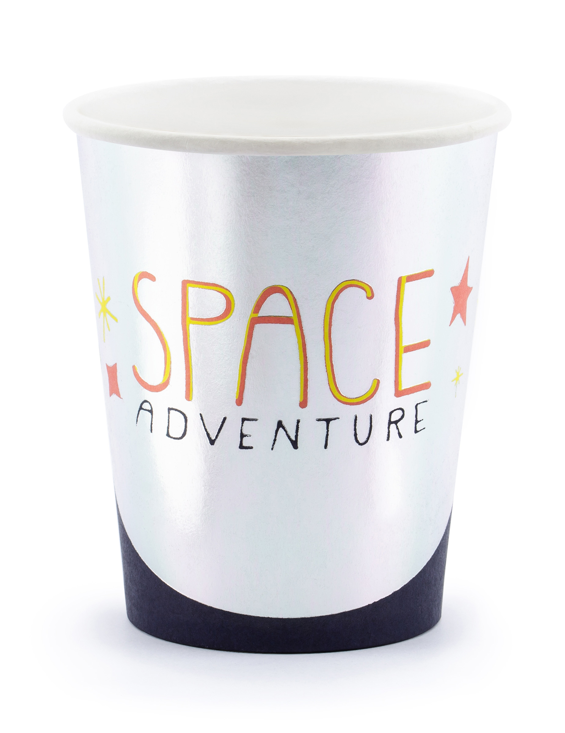 6 Gobelets en carton space adventure 200 ml