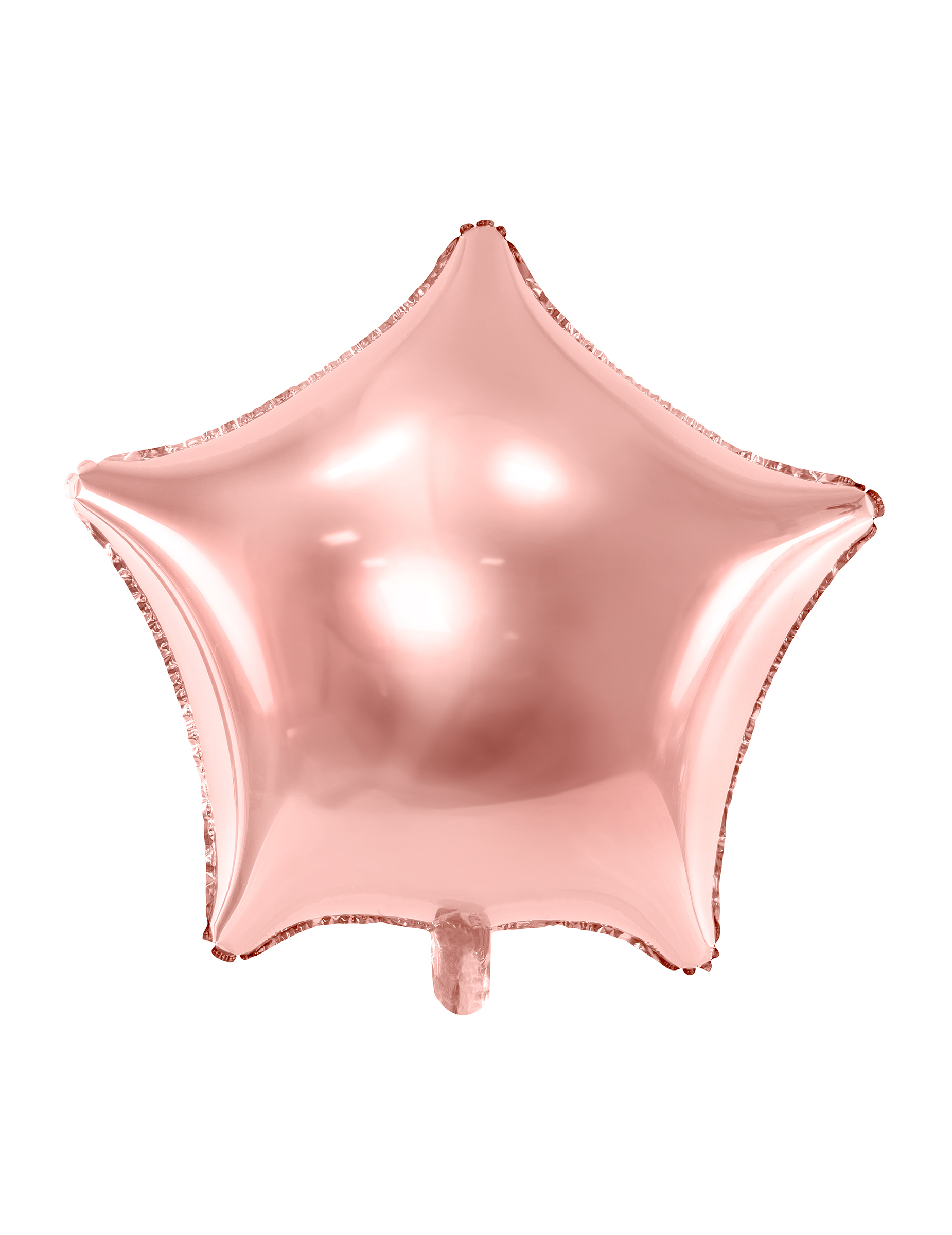 Ballon aluminium étoile rose gold métallisé 48 cm