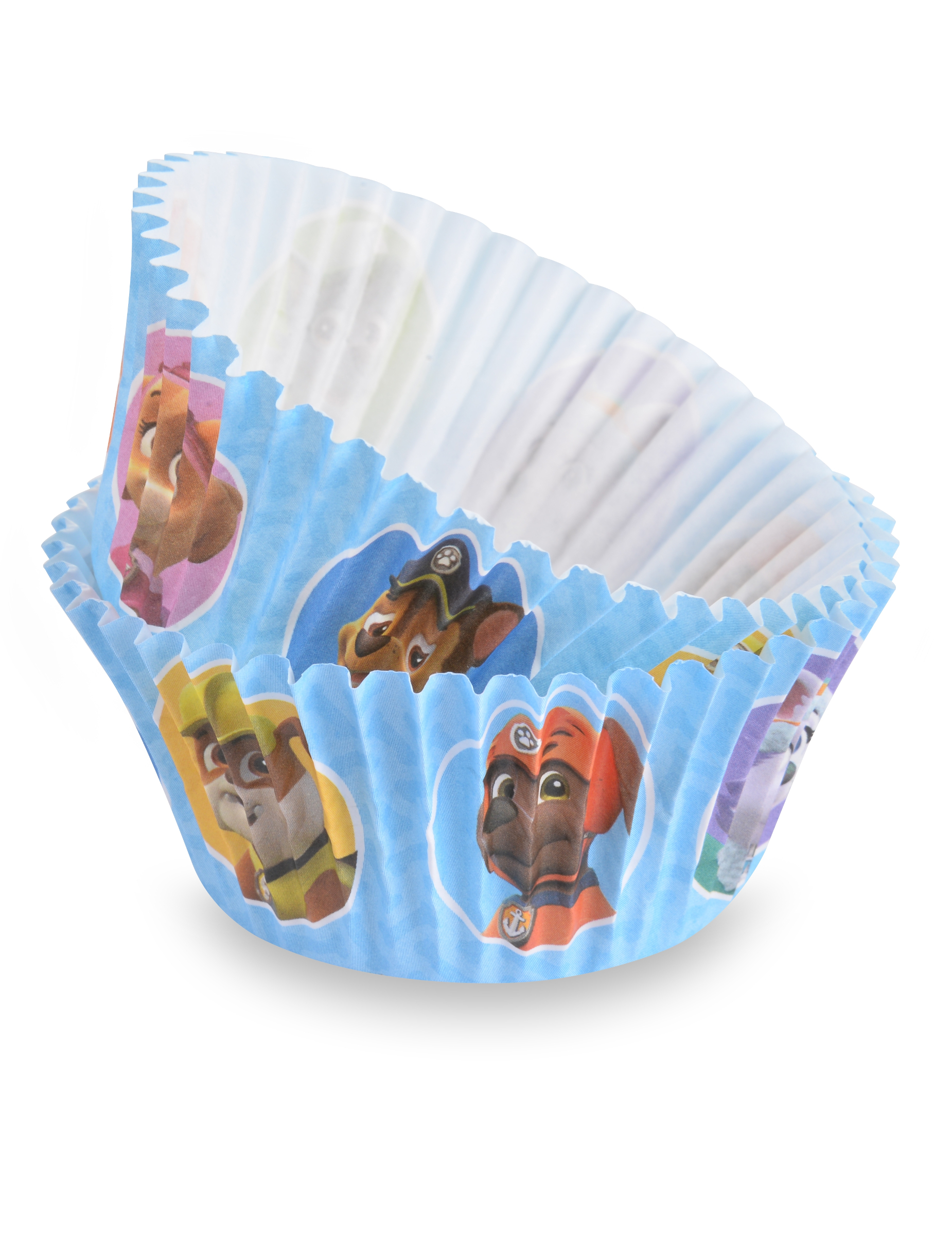 50 Moules à cupcake Pat'Patrouille 7 cm
