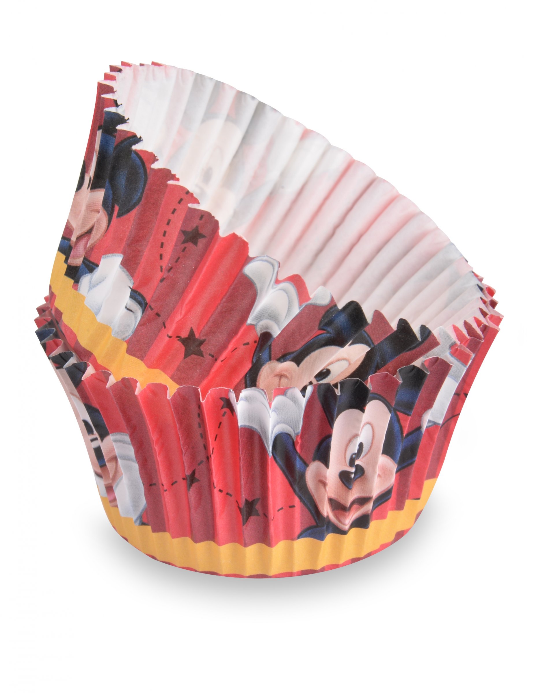 50 Moules à cupcake Mickey 7 cm