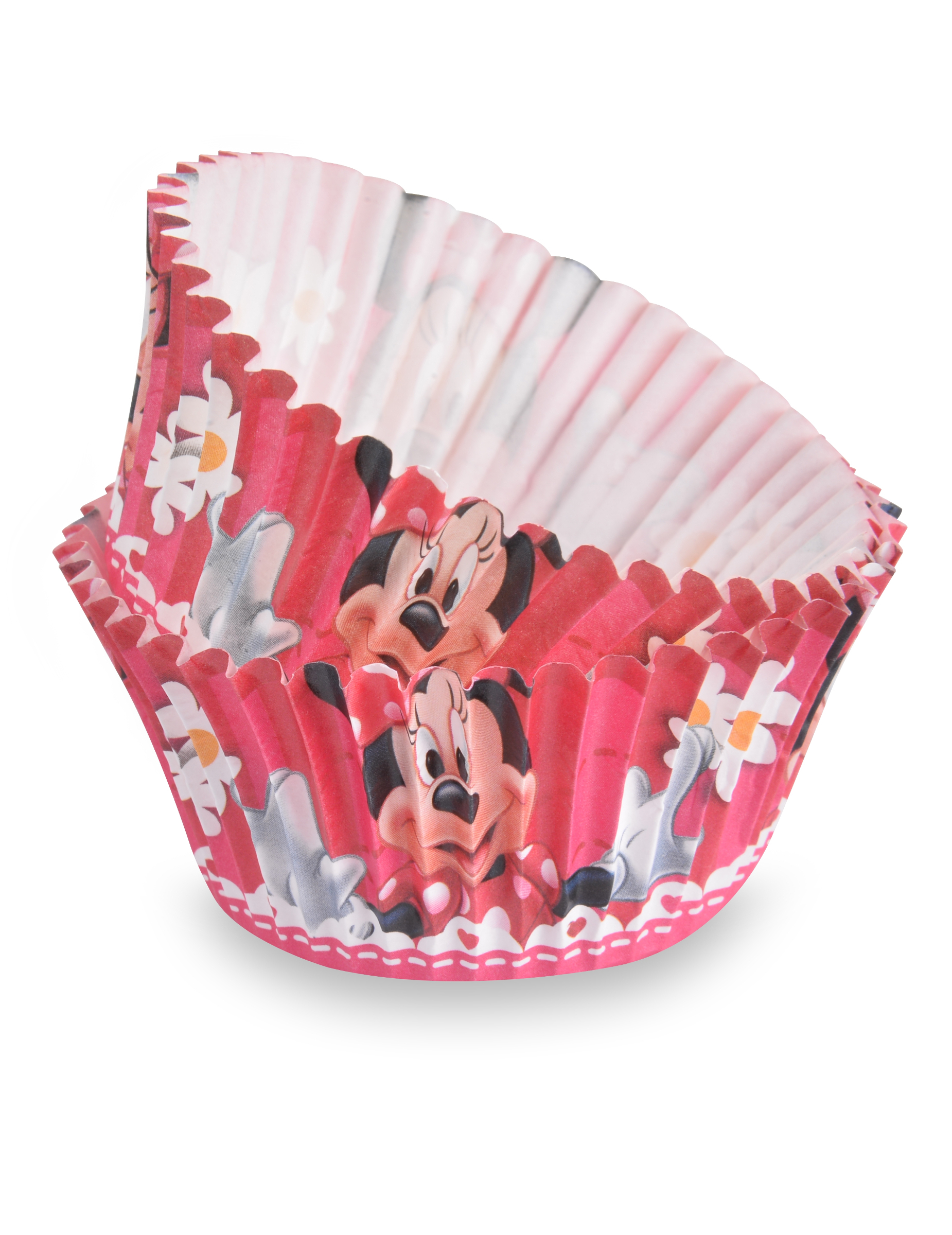 50 Moules à cupcake Minnie 7 cm