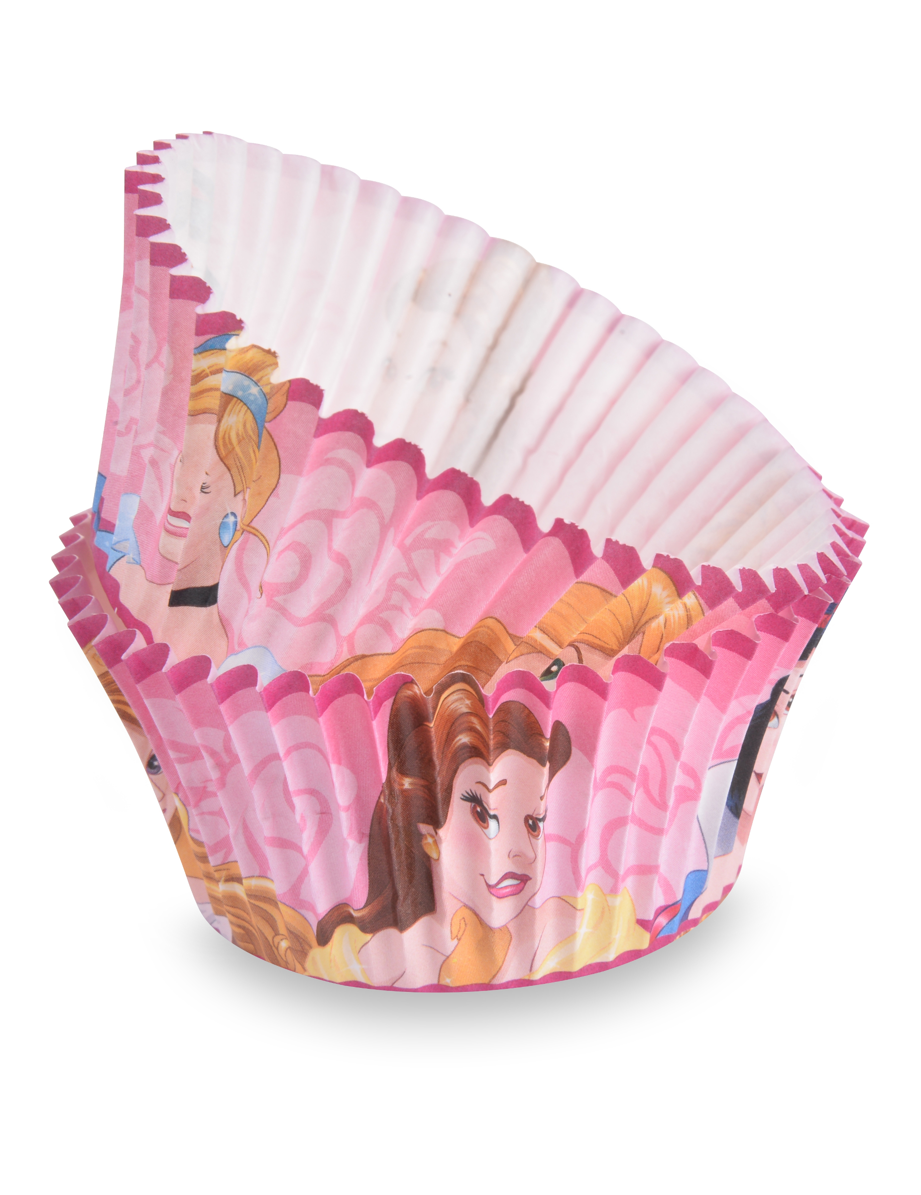 50 Moules à cupcake Princesses Disney 7 cm