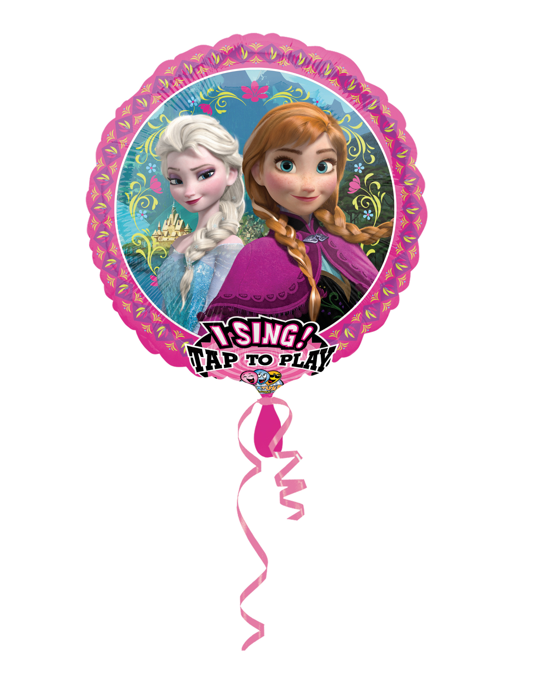 Ballon musical La Reine des Neiges 71 cm