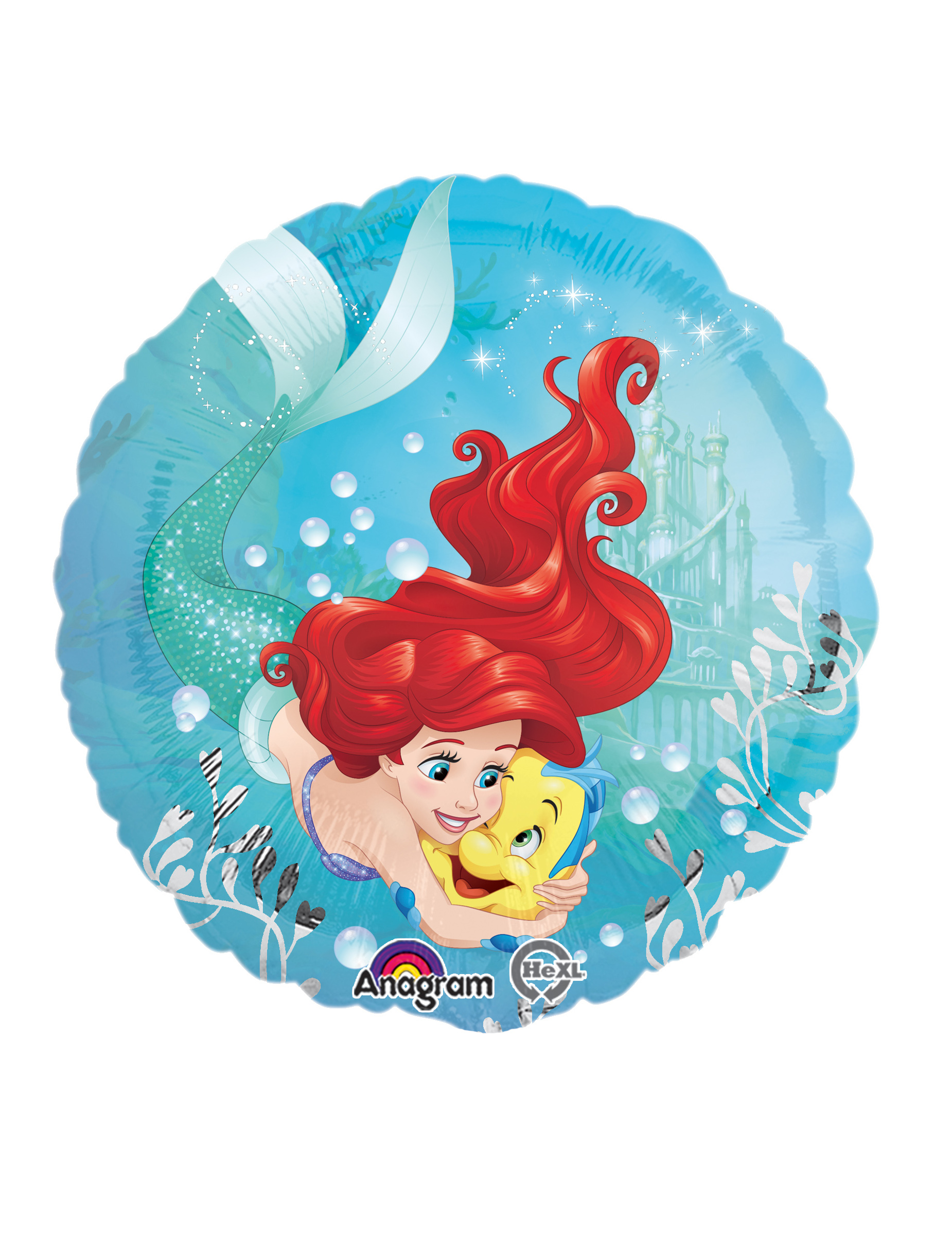 Ballon en aluminium Ariel 43 cm
