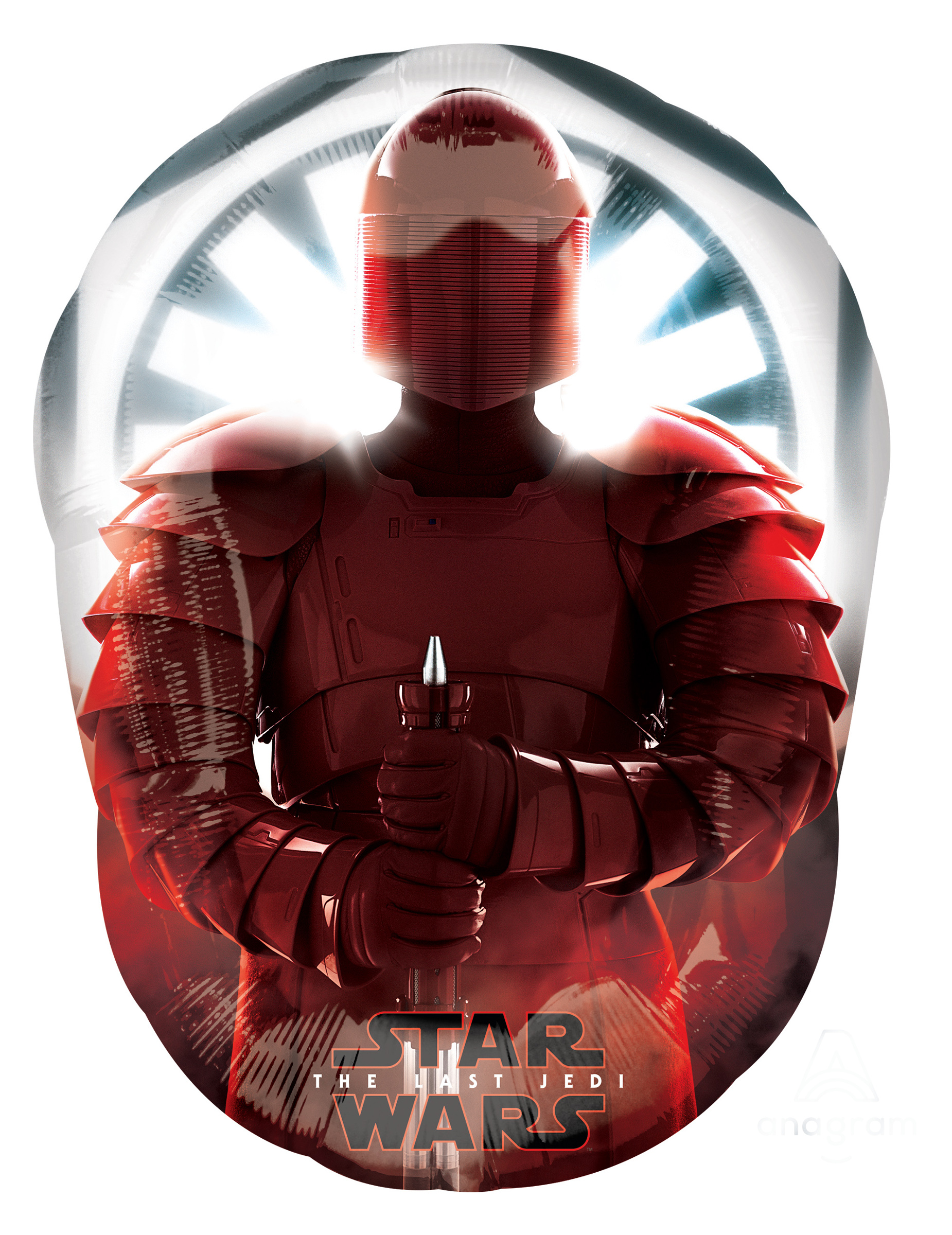 Ballon en aluminium Star Wars Le dernier Jedi garde impérial 48 x 66 cm