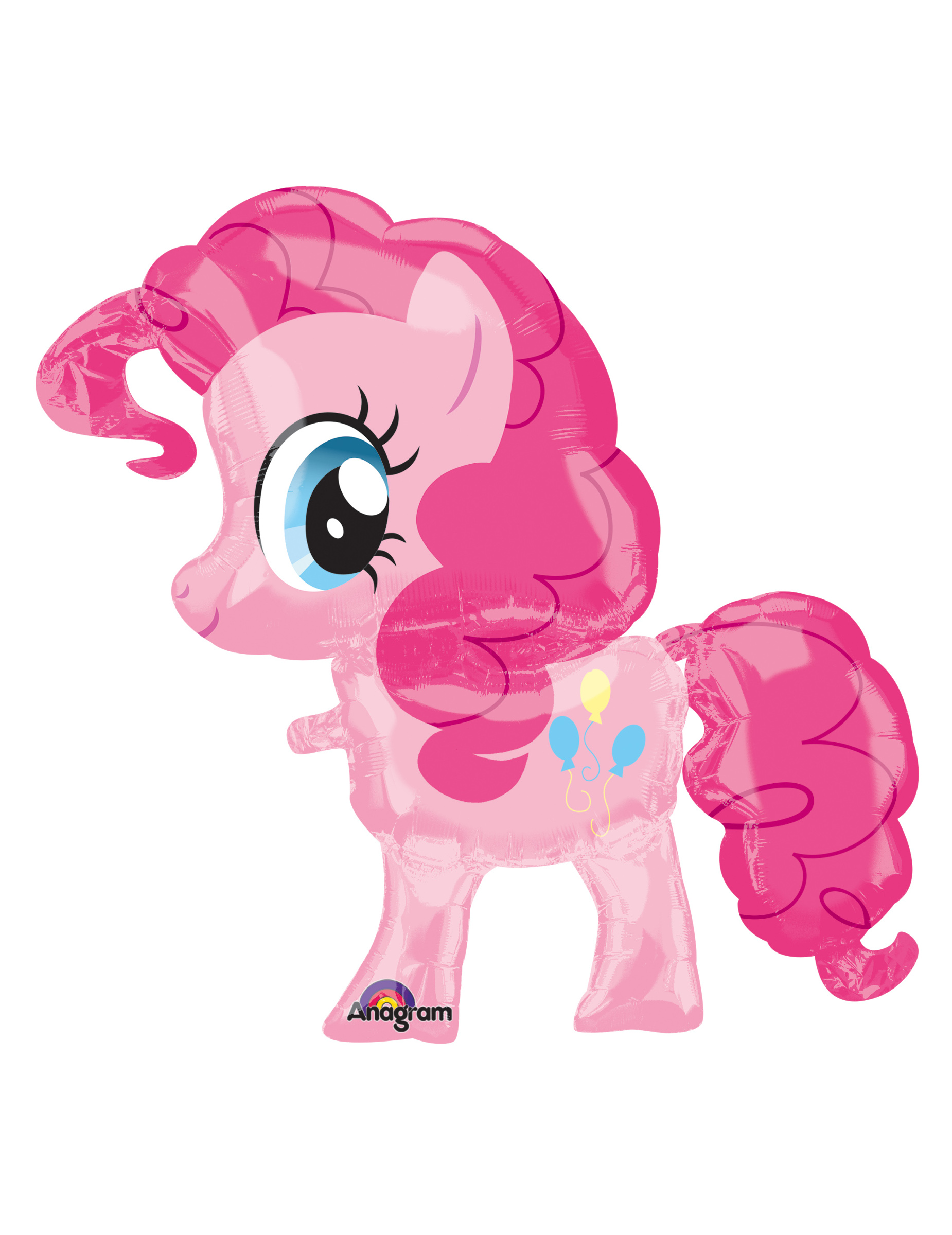 Ballon aluminium airwalker My Little Pony 66 x 73 cm