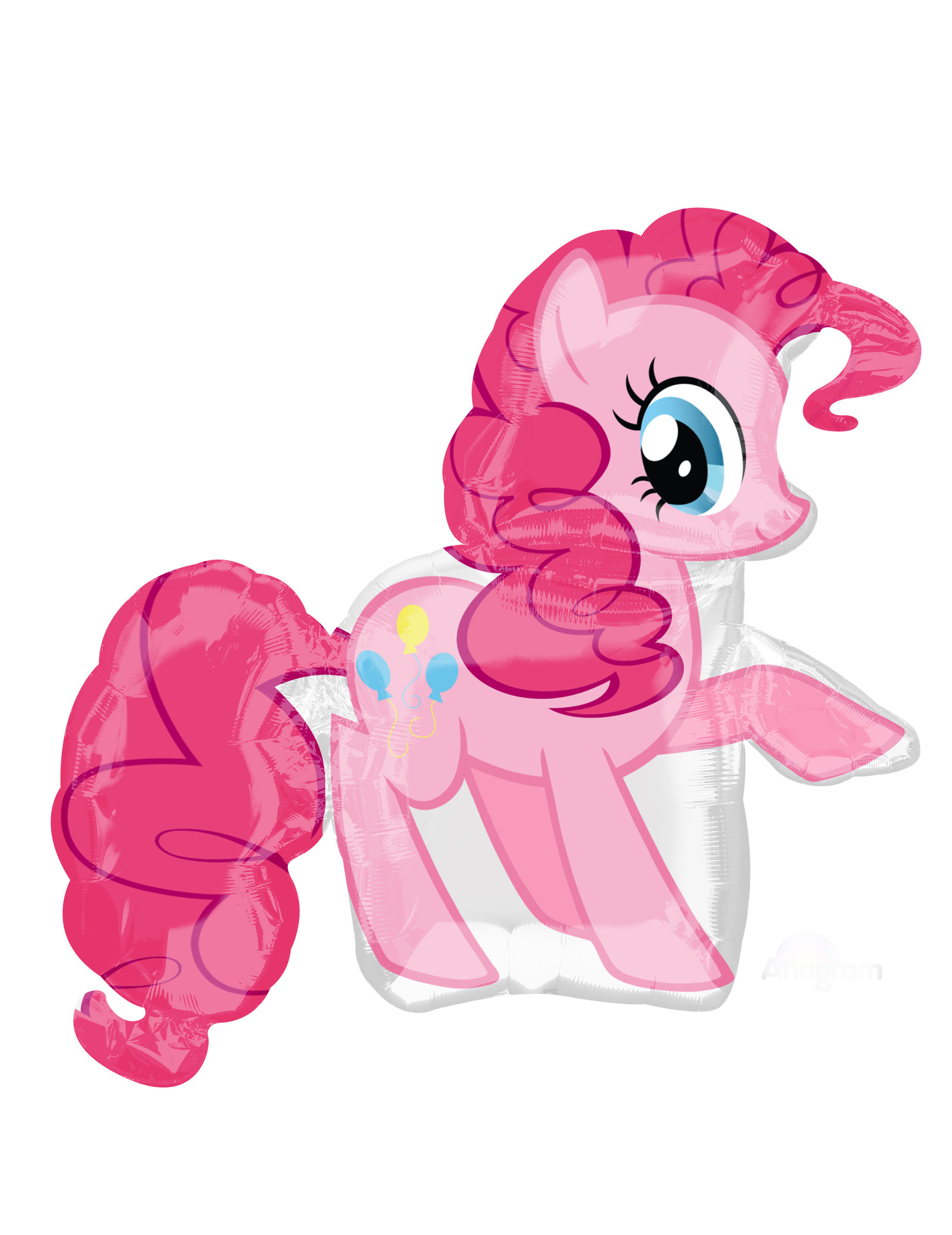 Ballon aluminium My Little Pony Pinkie Pie 76 x 83 cm