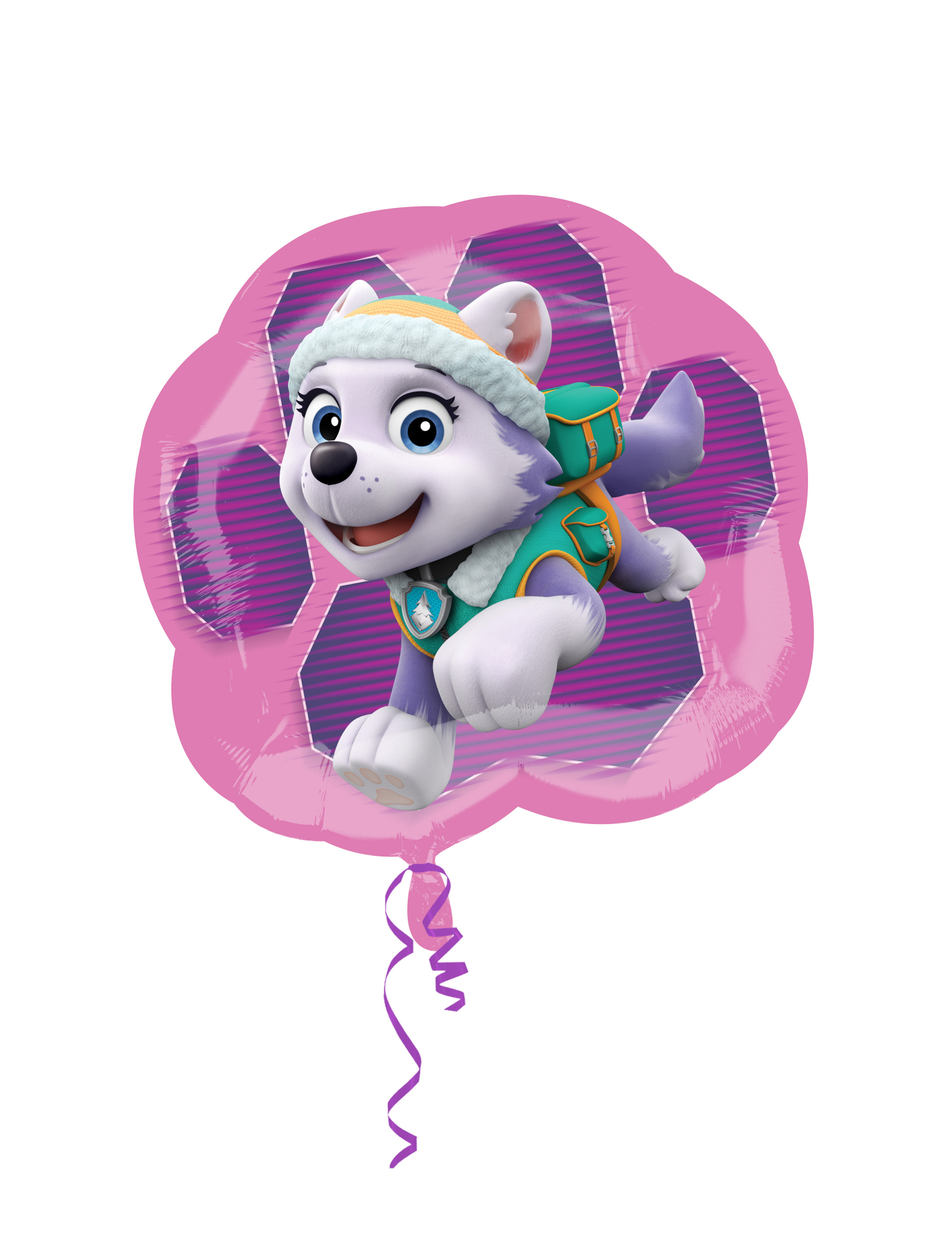 Ballon en aluminium Everest Pat' Patrouille 63 x 58 cm