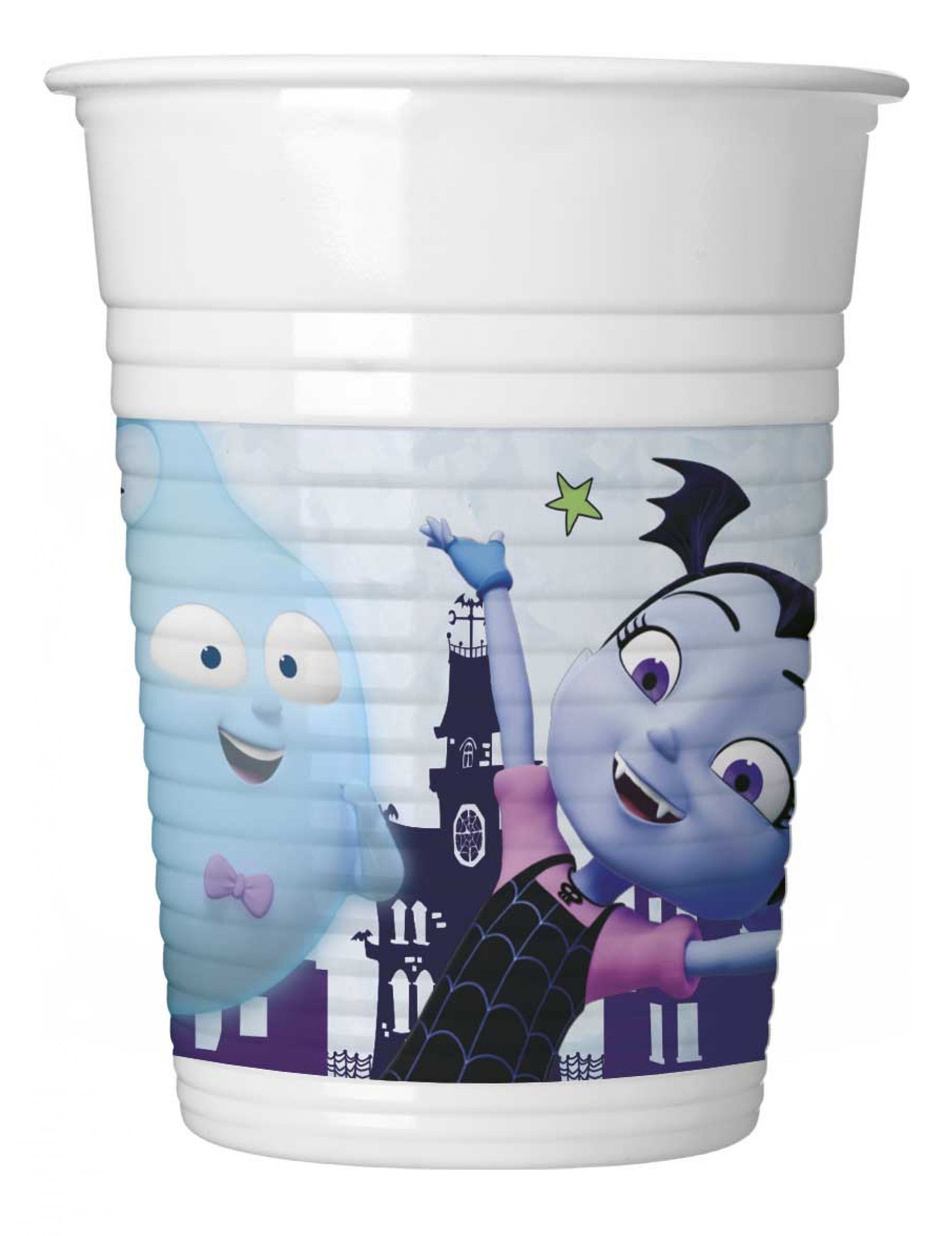 8 Gobelets en plastique Vampirina 200 ml