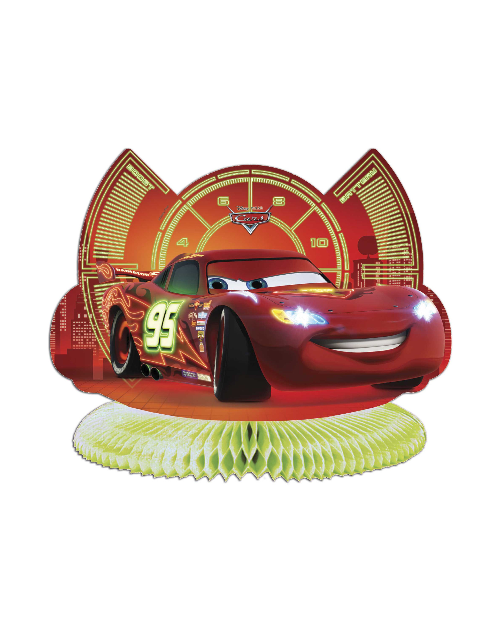 Centre de table Cars 29 x 29 cm
