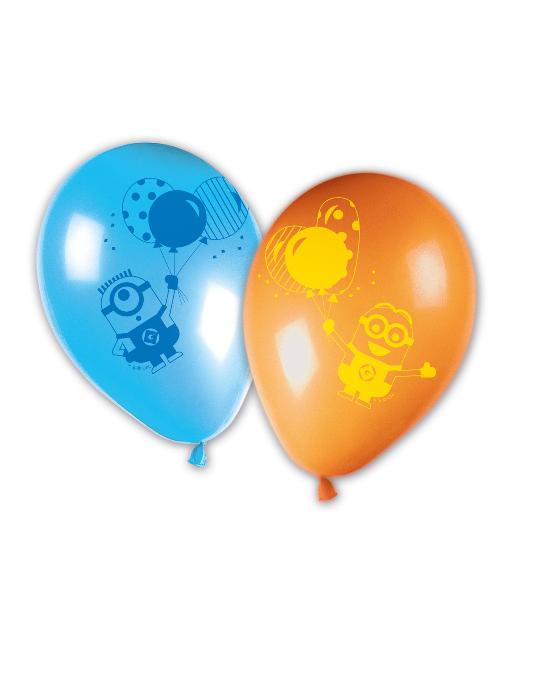 8 Ballons en latex Minions ballons party