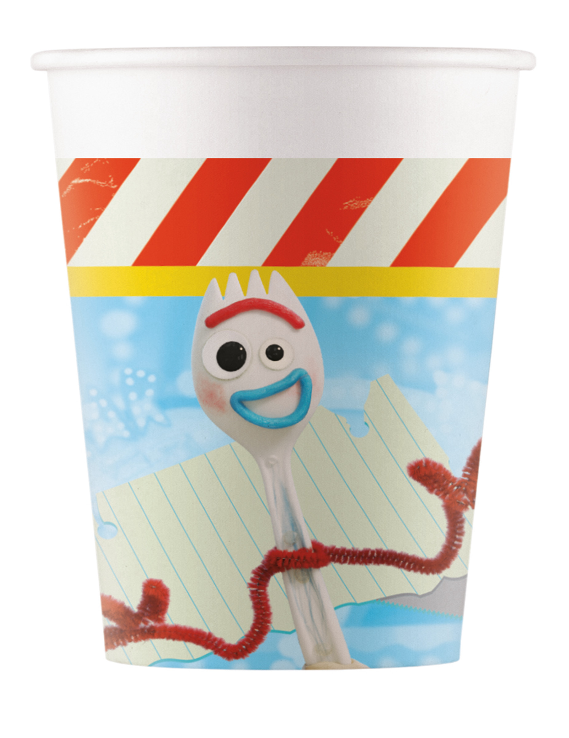 8 Gobelets en carton Toy Story 4 200 ml