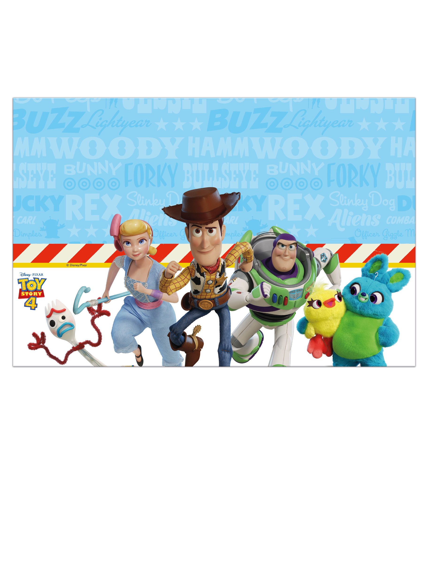Nappe en plastique Toy Story 4 120 x 180 cm