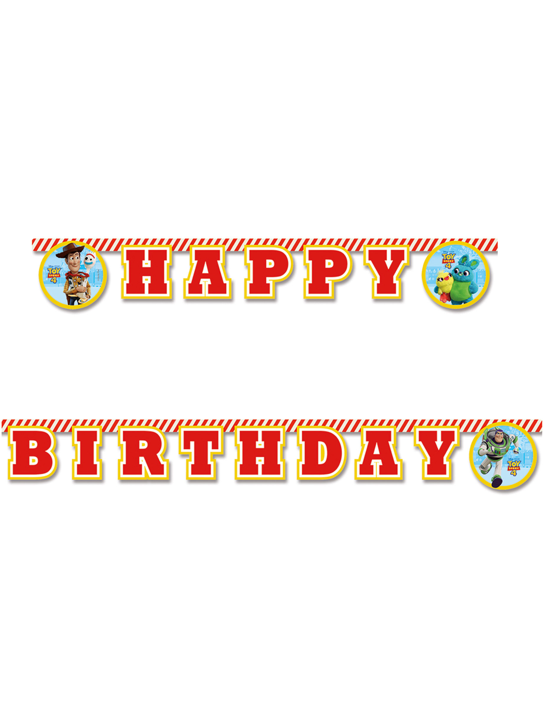 Guirlande Happy Birthday Toy Story 4