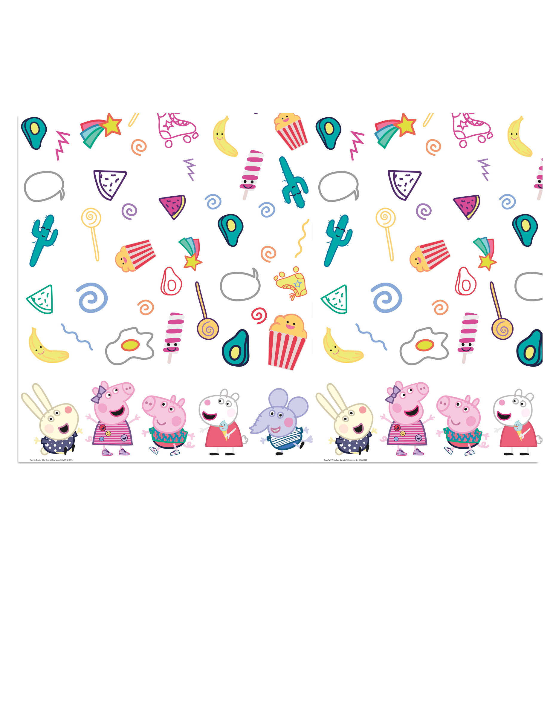 Nappe en plastique Peppa Pig 120 x 180 cm
