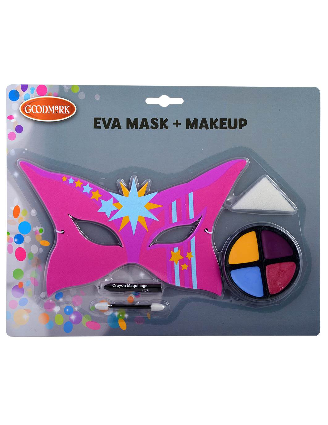 Set masque et maquillage super héros enfant