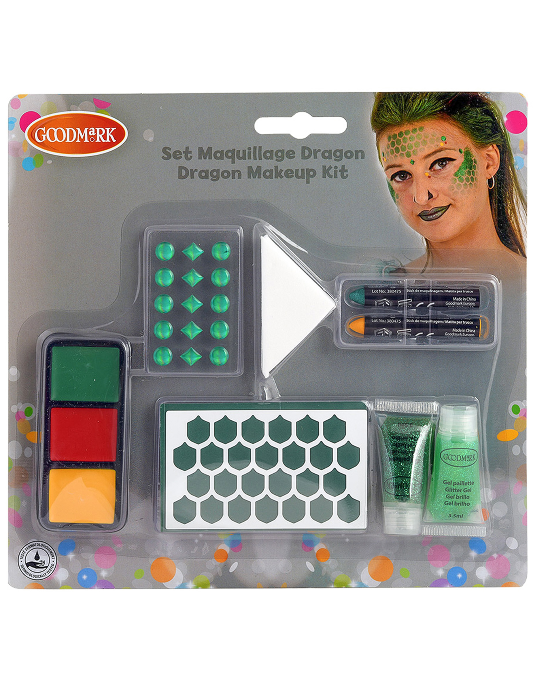 Kit de maquillage dragon