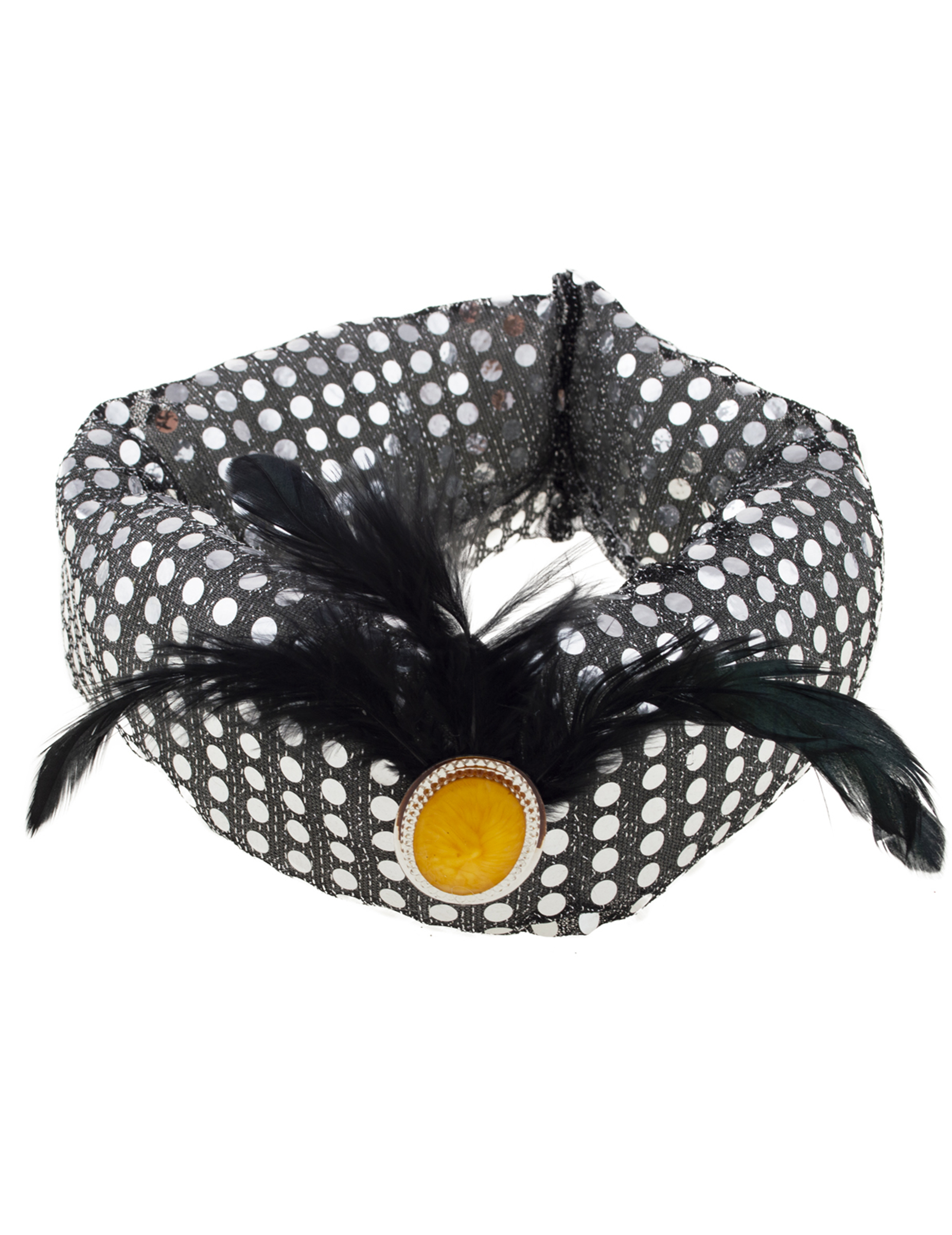 Turban argenté adulte