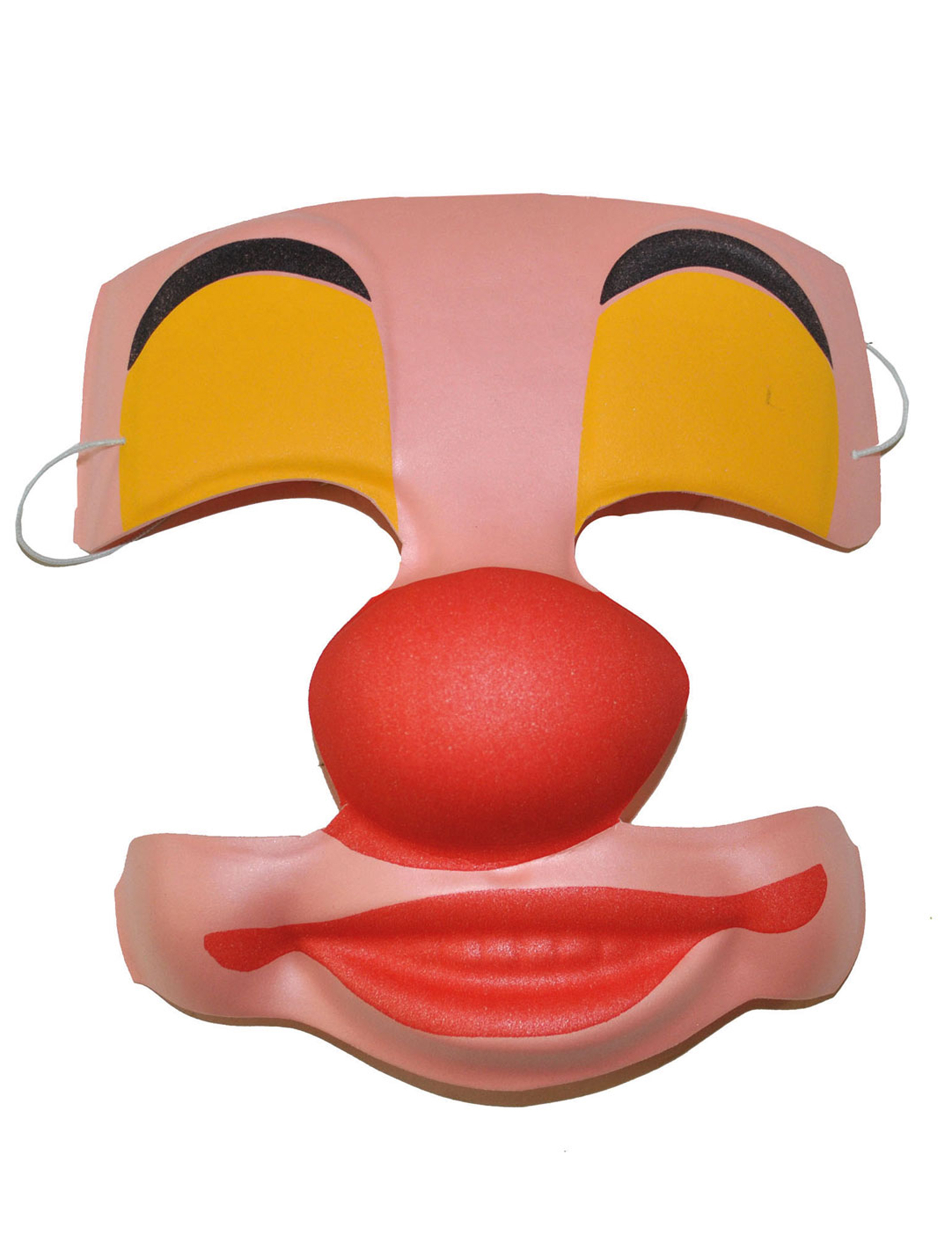 Masque clown en plastique adulte