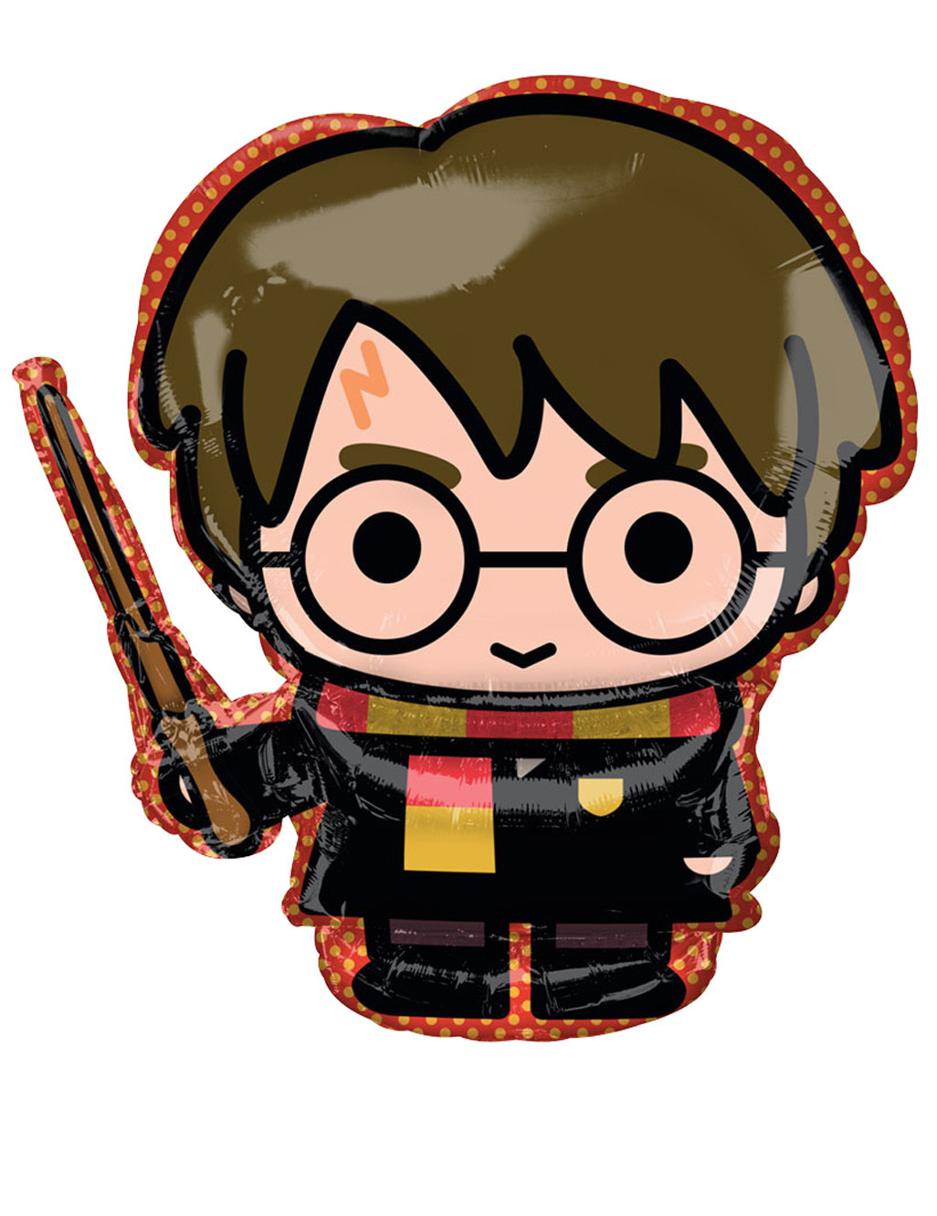 Petit ballon aluminium Harry Potter 25 cm