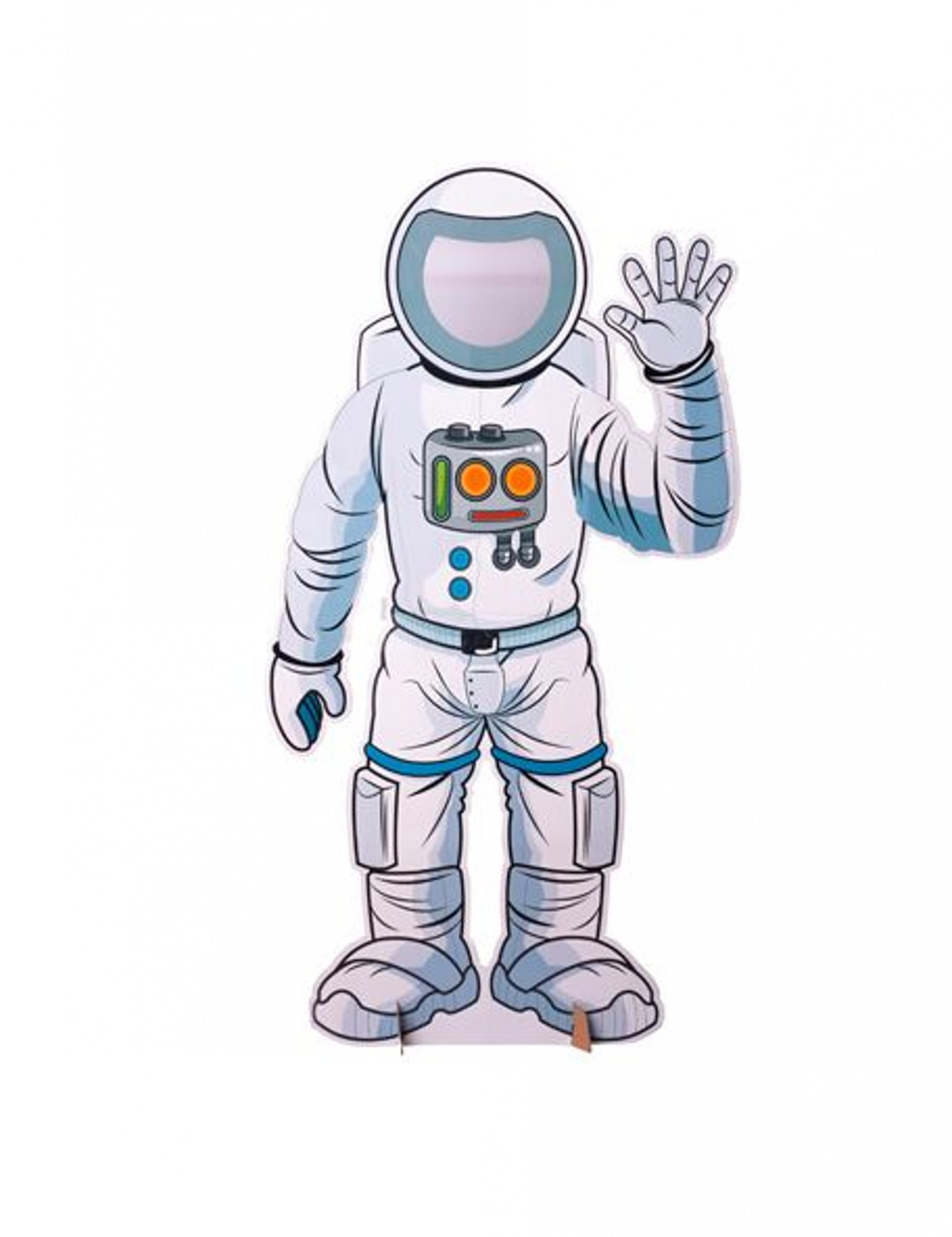 Cadre photobooth astronaute taille réelle 130 x 70 cm