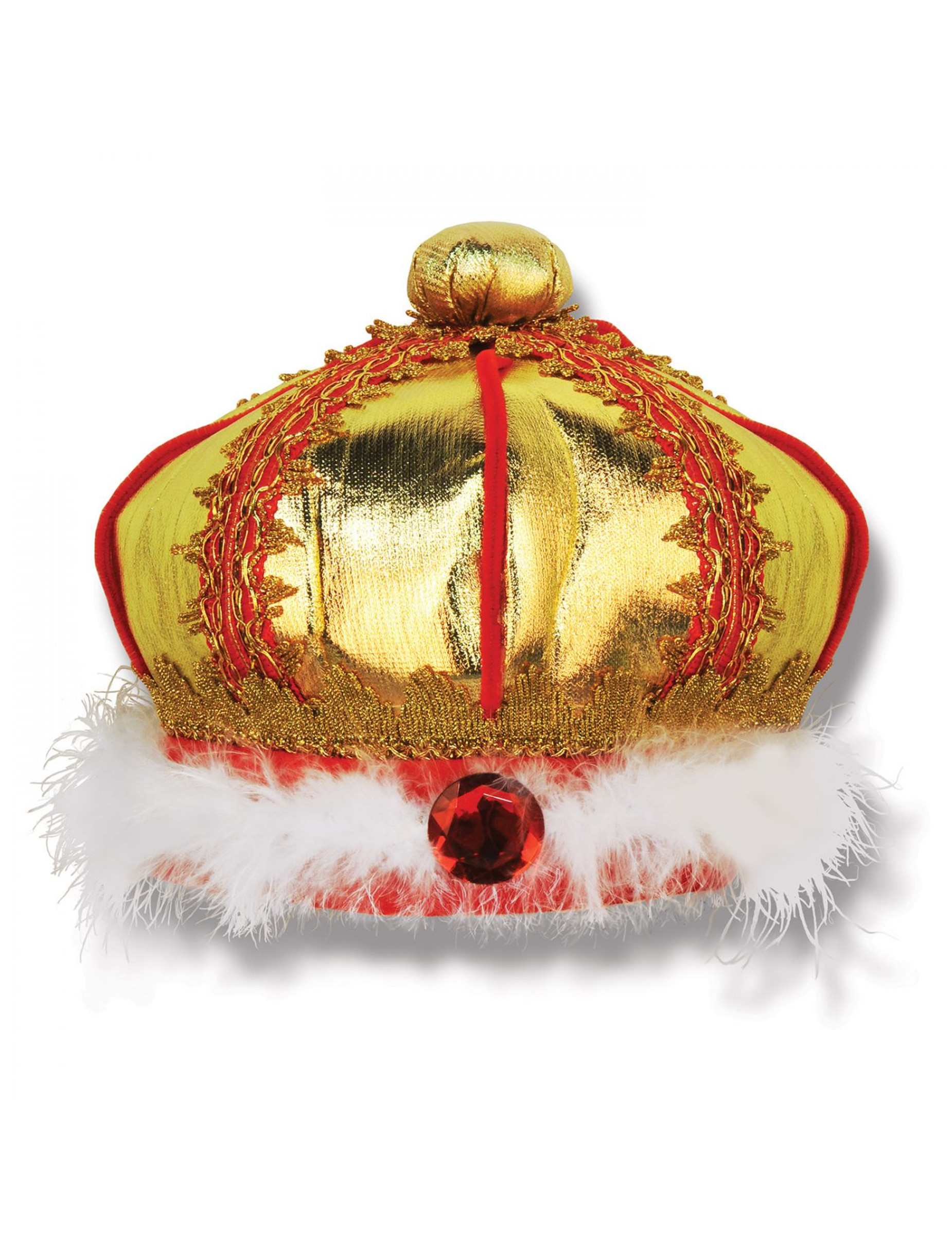 Couronne en tissu du roi enfant