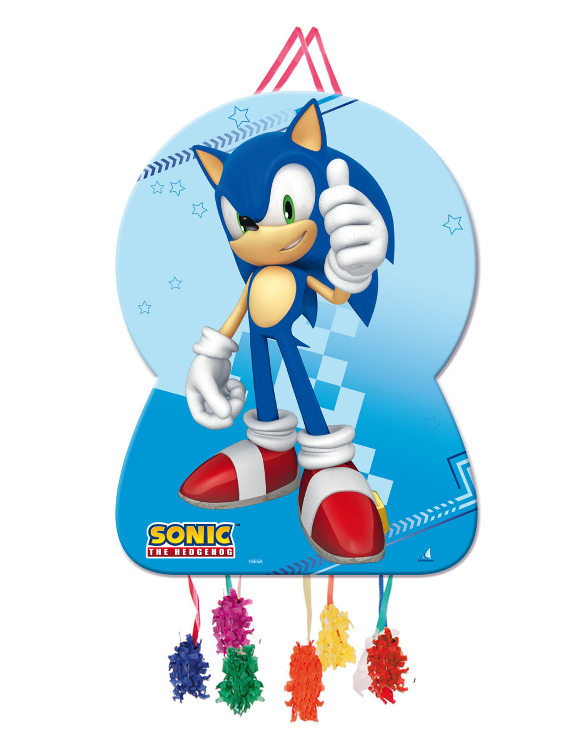 Piñata Sonic 58 x 73 cm