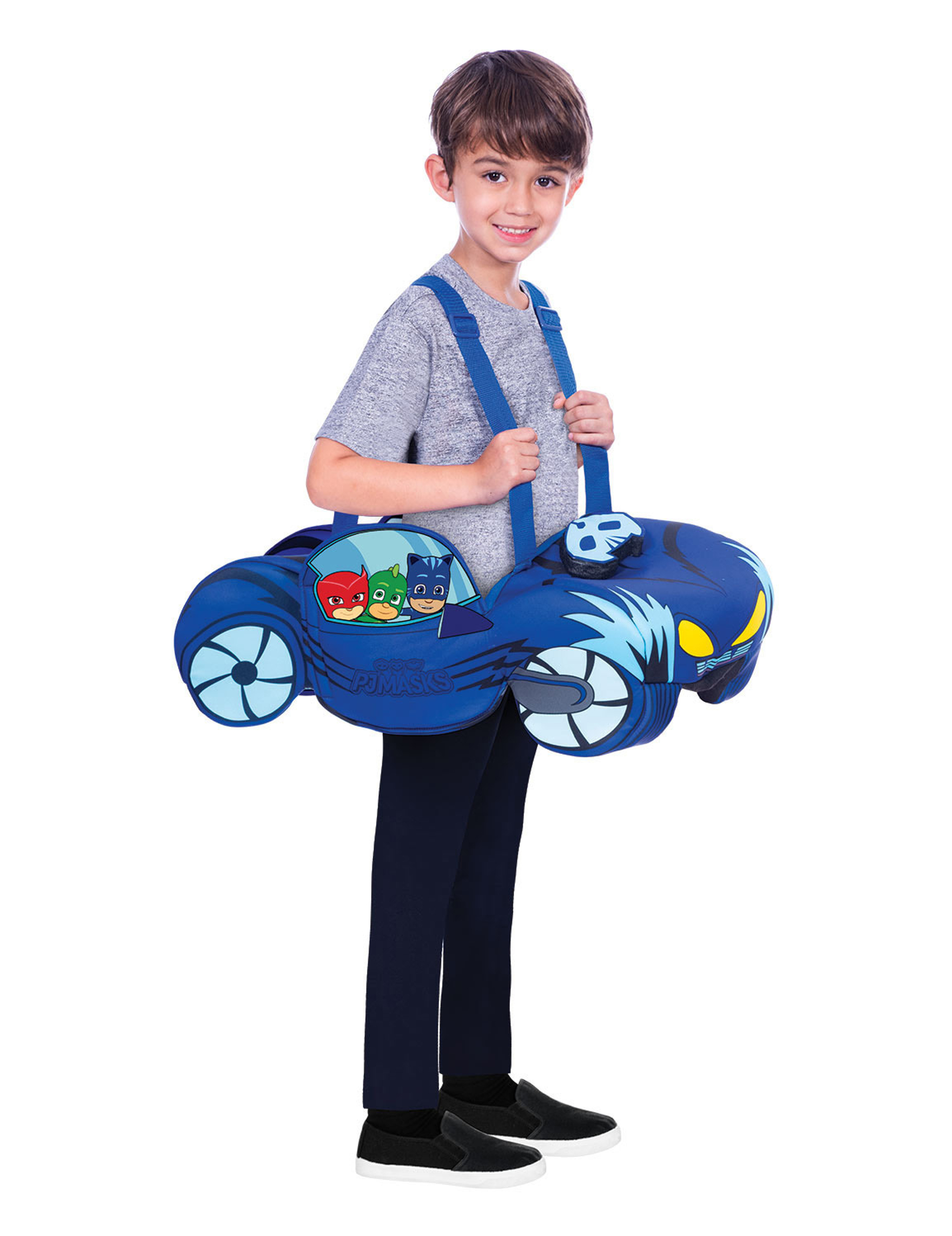 Déguisement voiture Chat Bolide de Yoyo Pyjamasques enfant