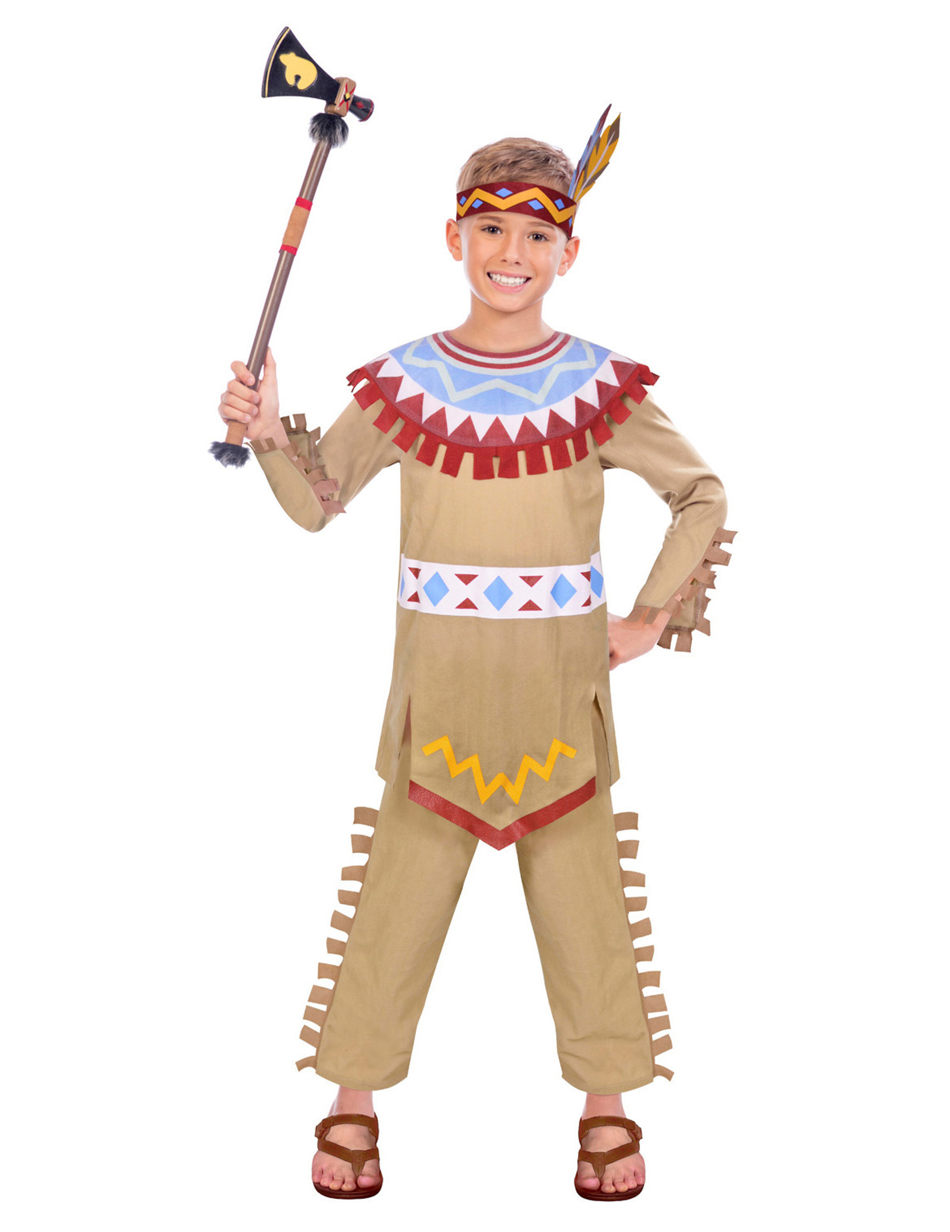 Déguisement indien tepee garçon