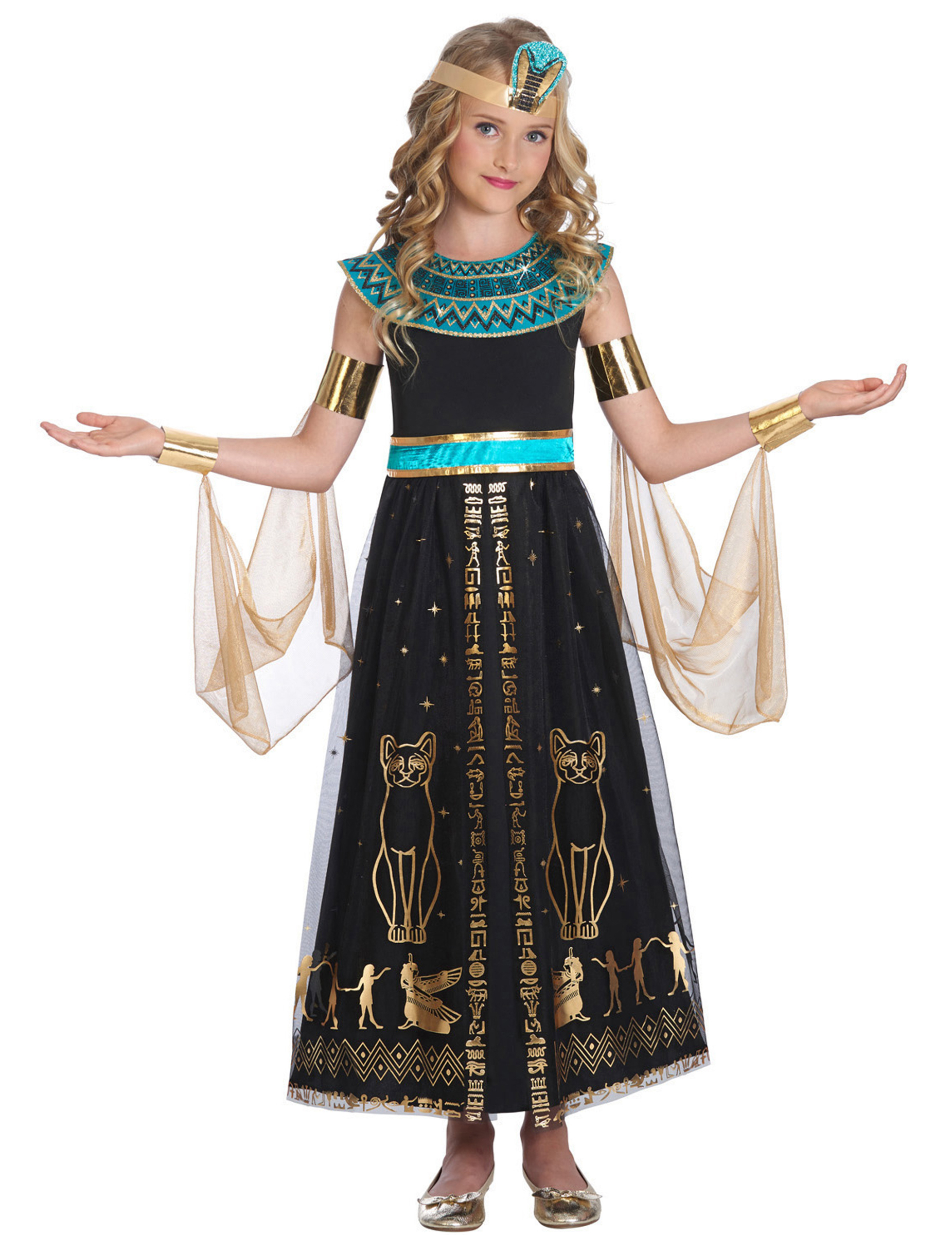 Déguisement éblouissante Cléopâtre fille