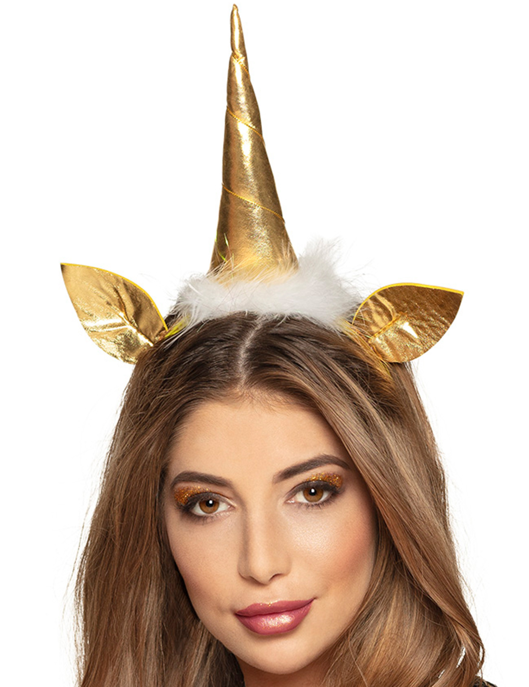 Serre-tête licorne or adulte