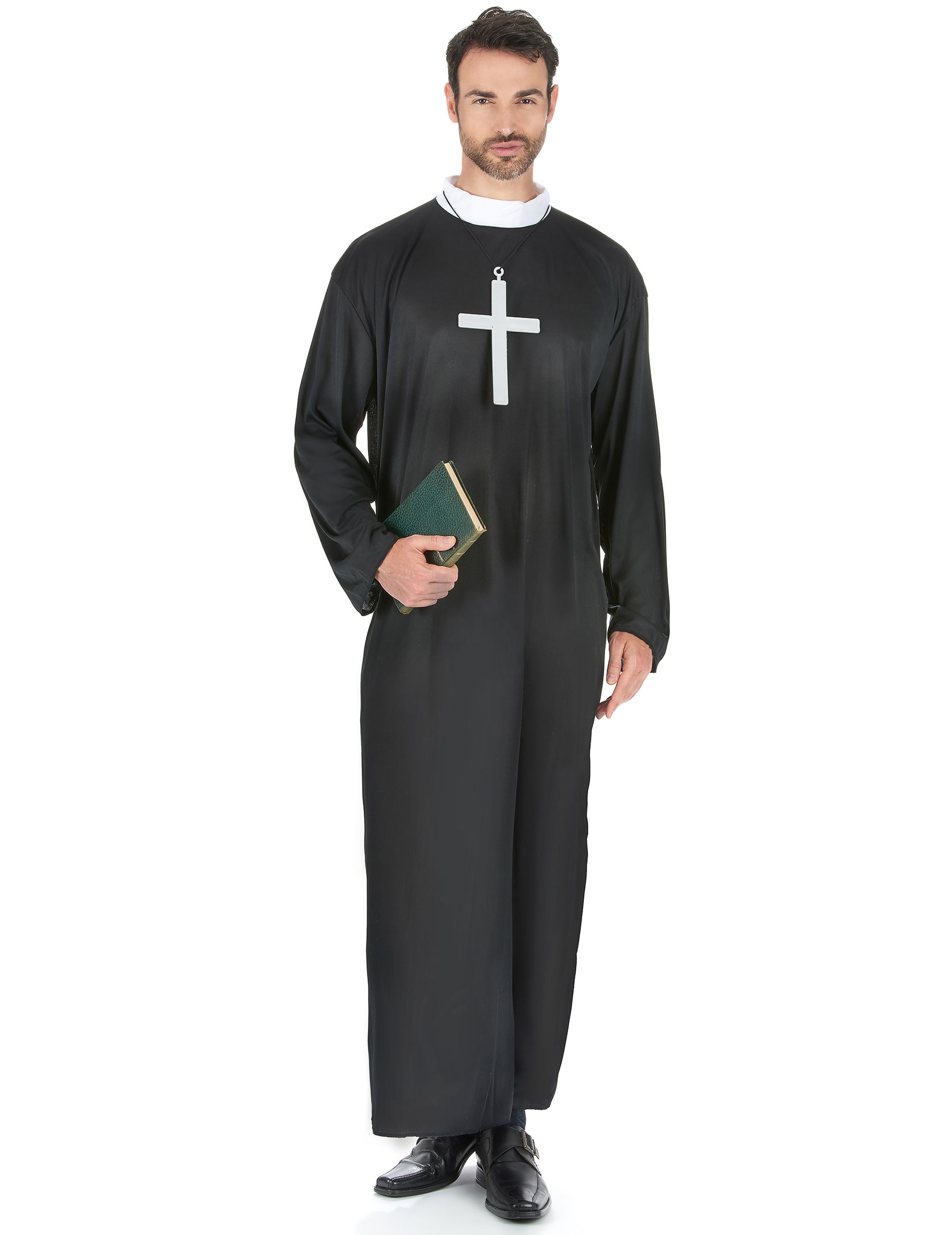 Déguisement prêtre grande taille homme