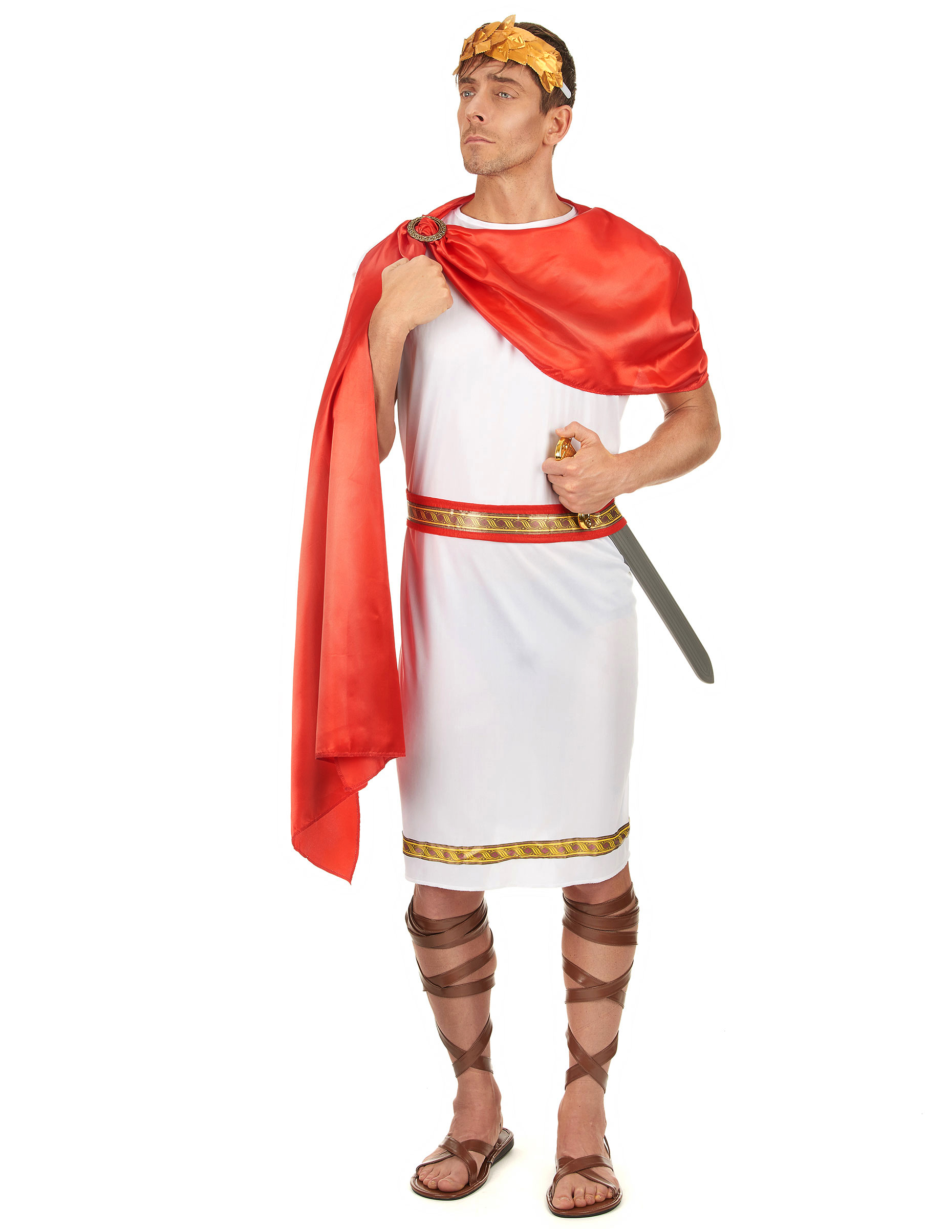 Déguisement romain avec couronne grande taille homme