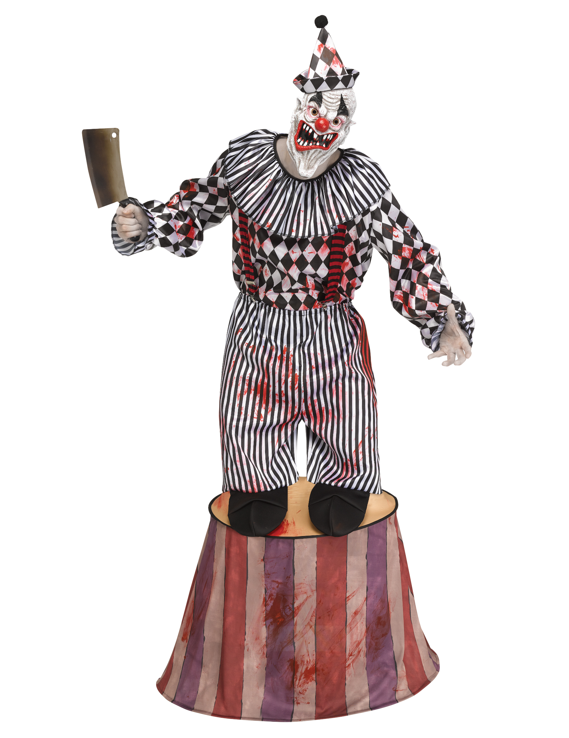 Déguisement chapiteau clown terrifiant