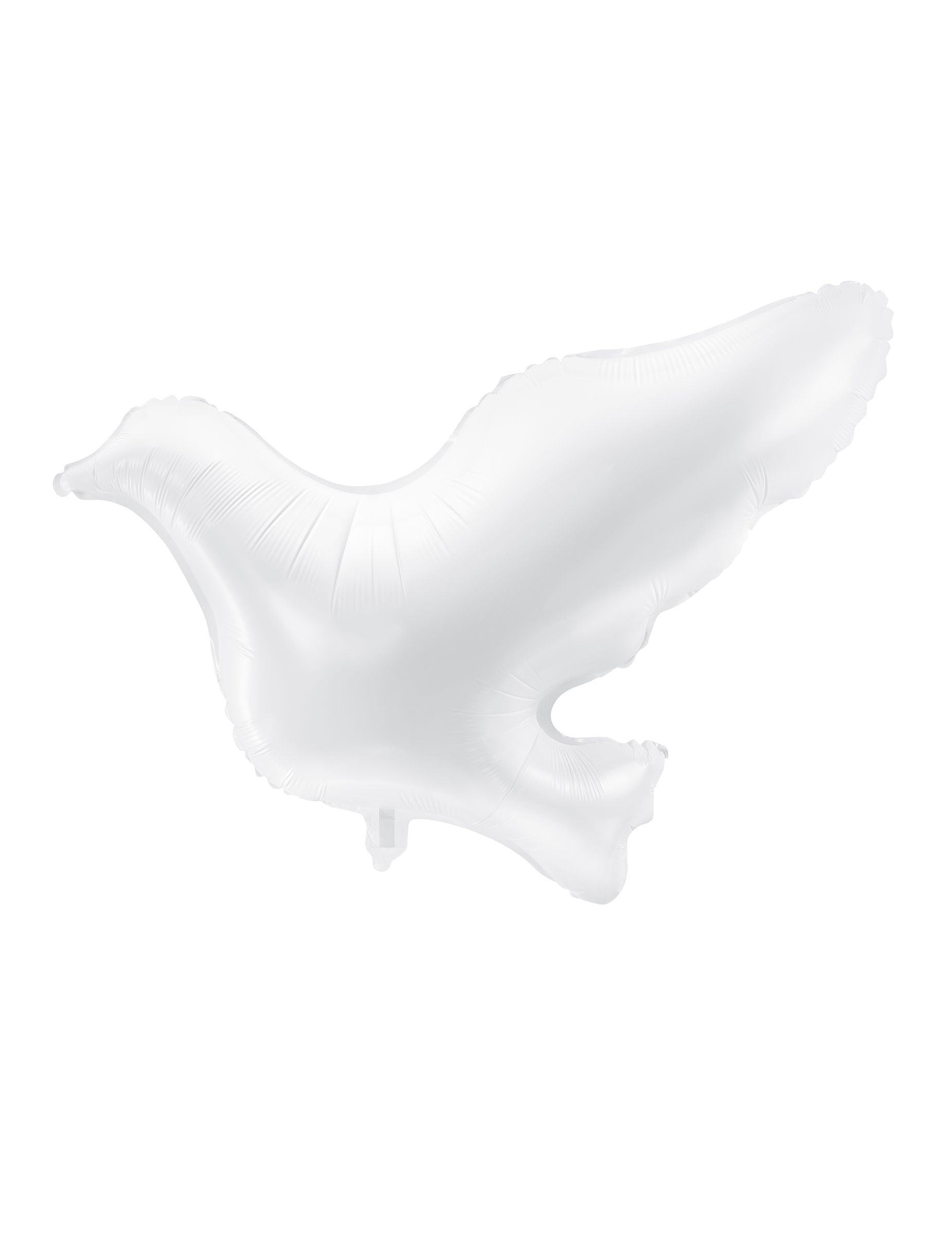 Ballon aluminium colombe blanche 77 x 66 cm