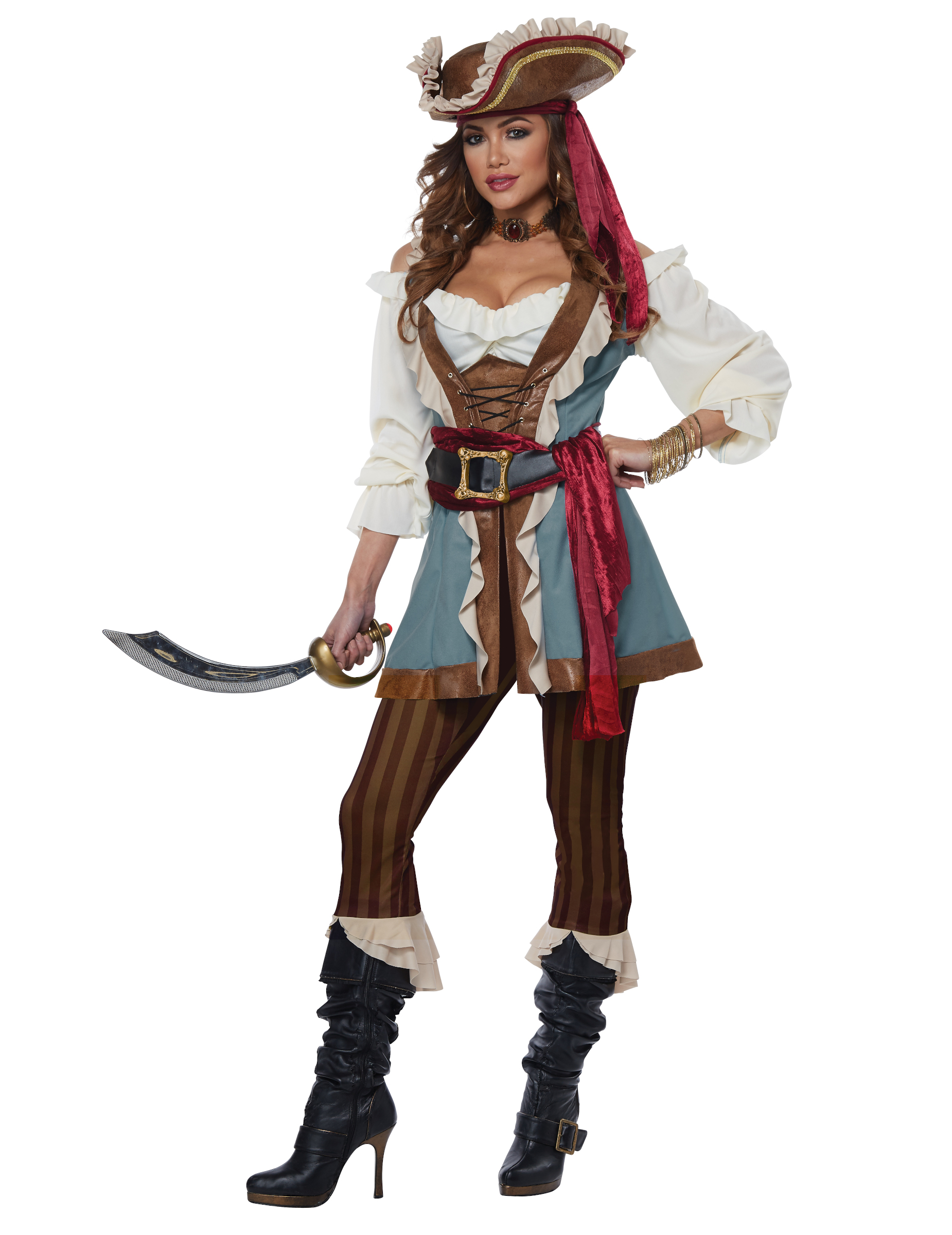 Déguisement pirate luxe femme