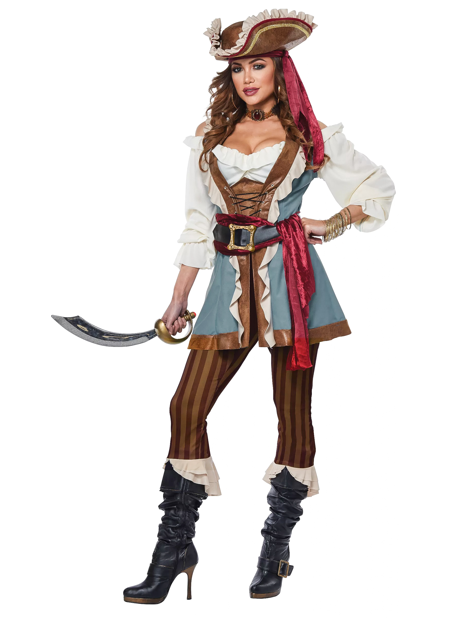 Déguisement pirate luxe femme
